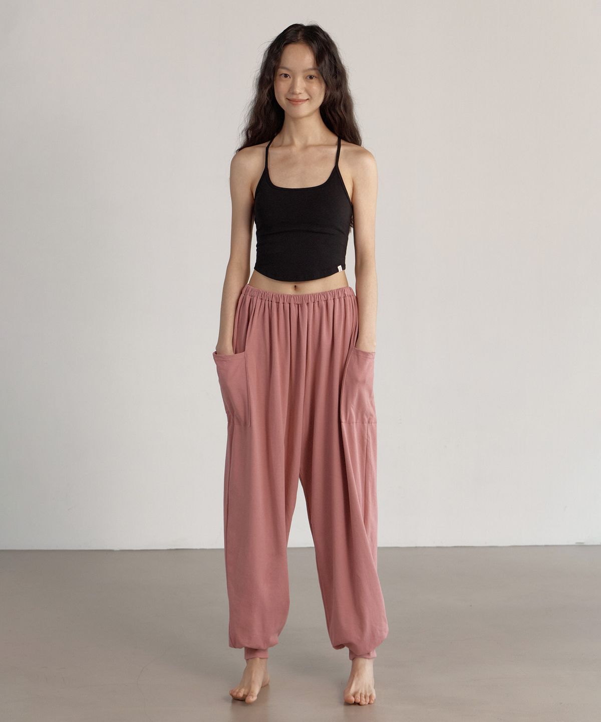 디야니(DHYANI) Volume free Pants (Pink salt)