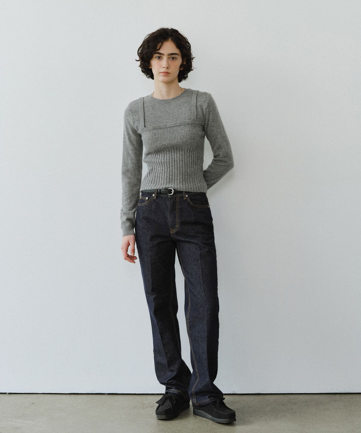 유라고(URAGO) Yak layered wool knit