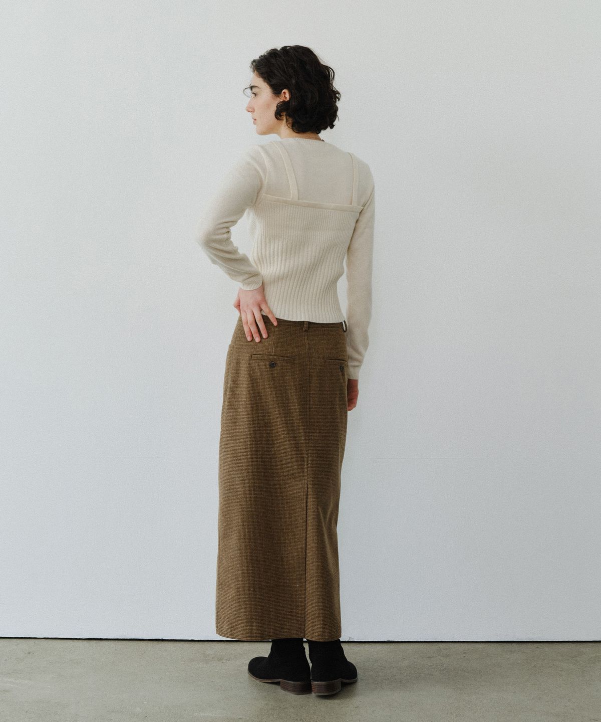 유라고(URAGO) Yak layered wool knit
