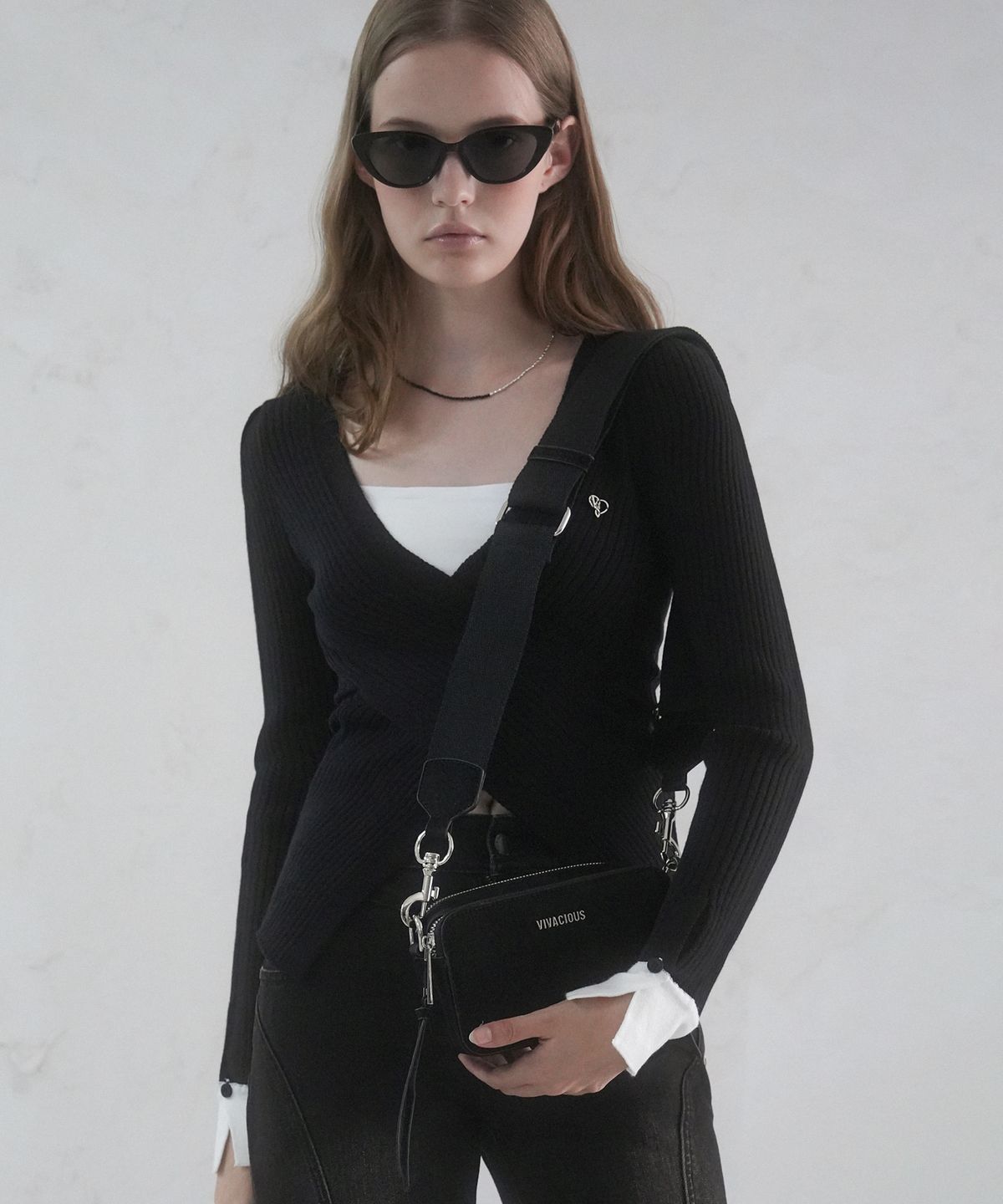 비바셔스(VIVACIOUS) Keira Mini Square Bag - 5COL