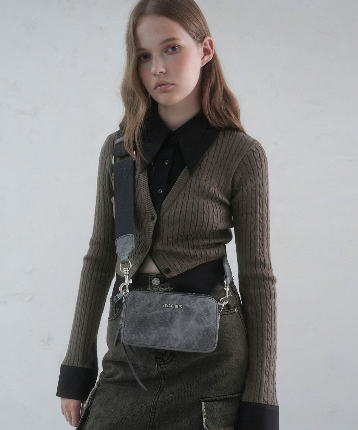 비바셔스(VIVACIOUS) Keira Mini Square Bag - 5COL
