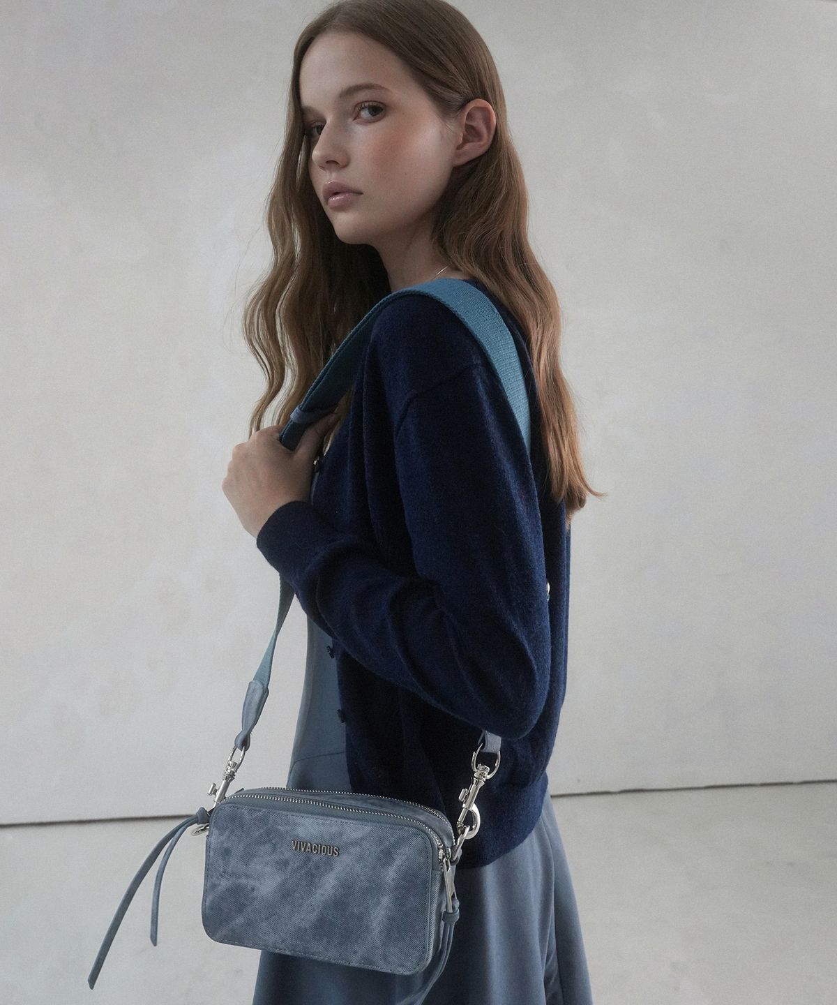 비바셔스(VIVACIOUS) Keira Mini Square Bag - 5COL