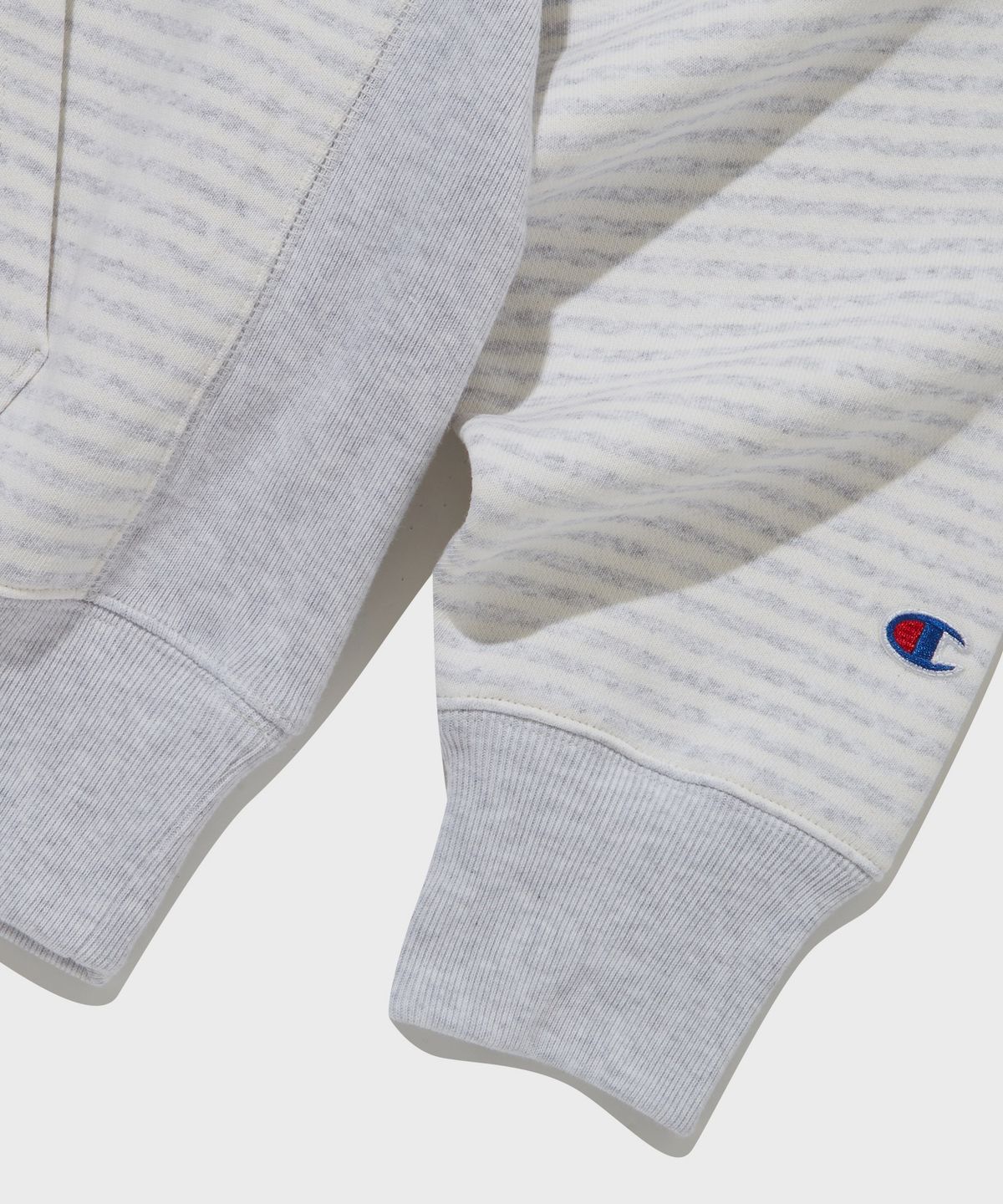 챔피온(CHAMPION) 리버스위브 럭비 스웨트셔츠 Light Grey