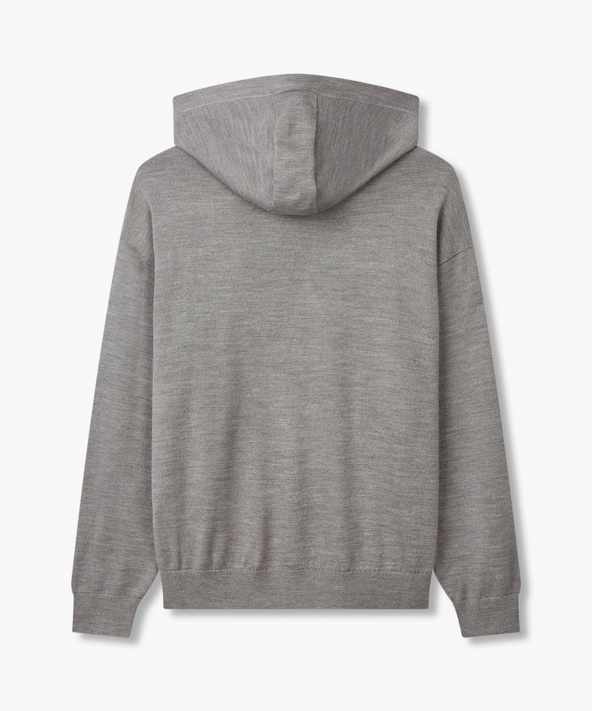 아르마니 익스체인지(ARMANI EXCHANGE) 남성 라운드 로고 후드 풀오버_멜란지 그레이 A414332026