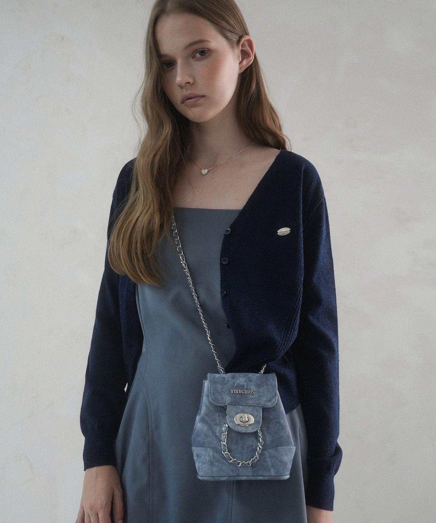 MUSINSA | VIVACIOUS Monica Bucket Cross Bag - 5COL