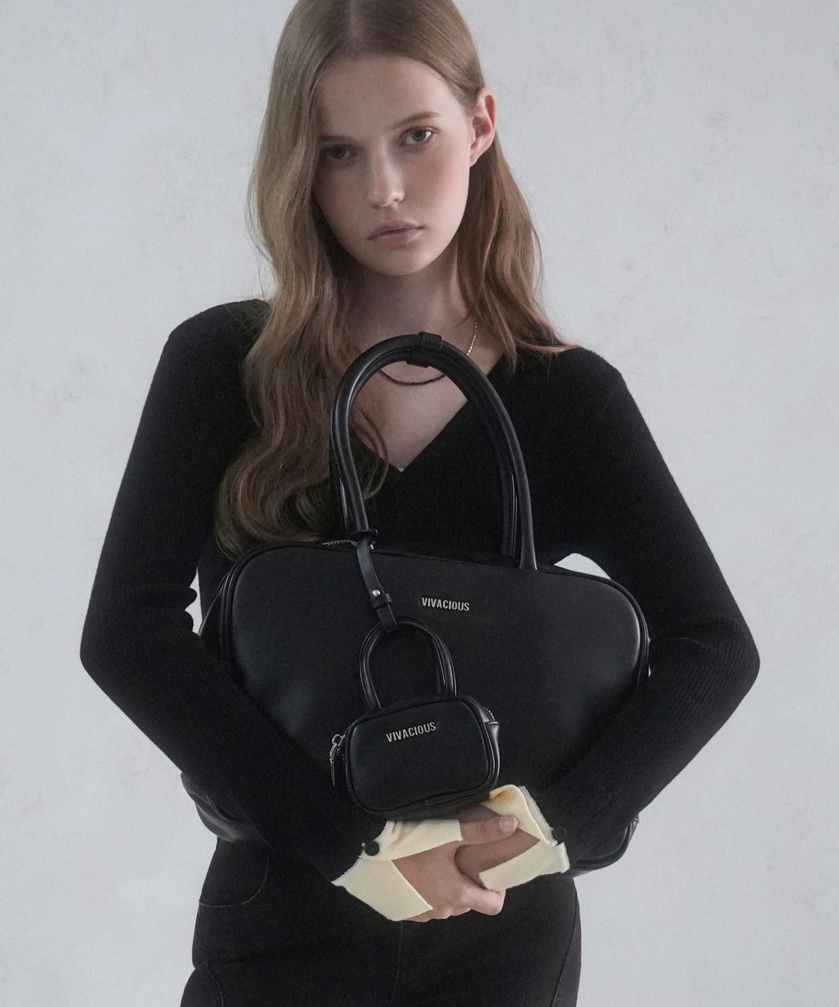 비바셔스(VIVACIOUS) Scarlett Square Bag - 5COL