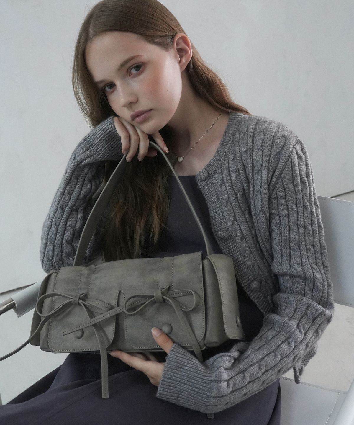 비바셔스(VIVACIOUS) Selena Ribbon Bag - 7COL