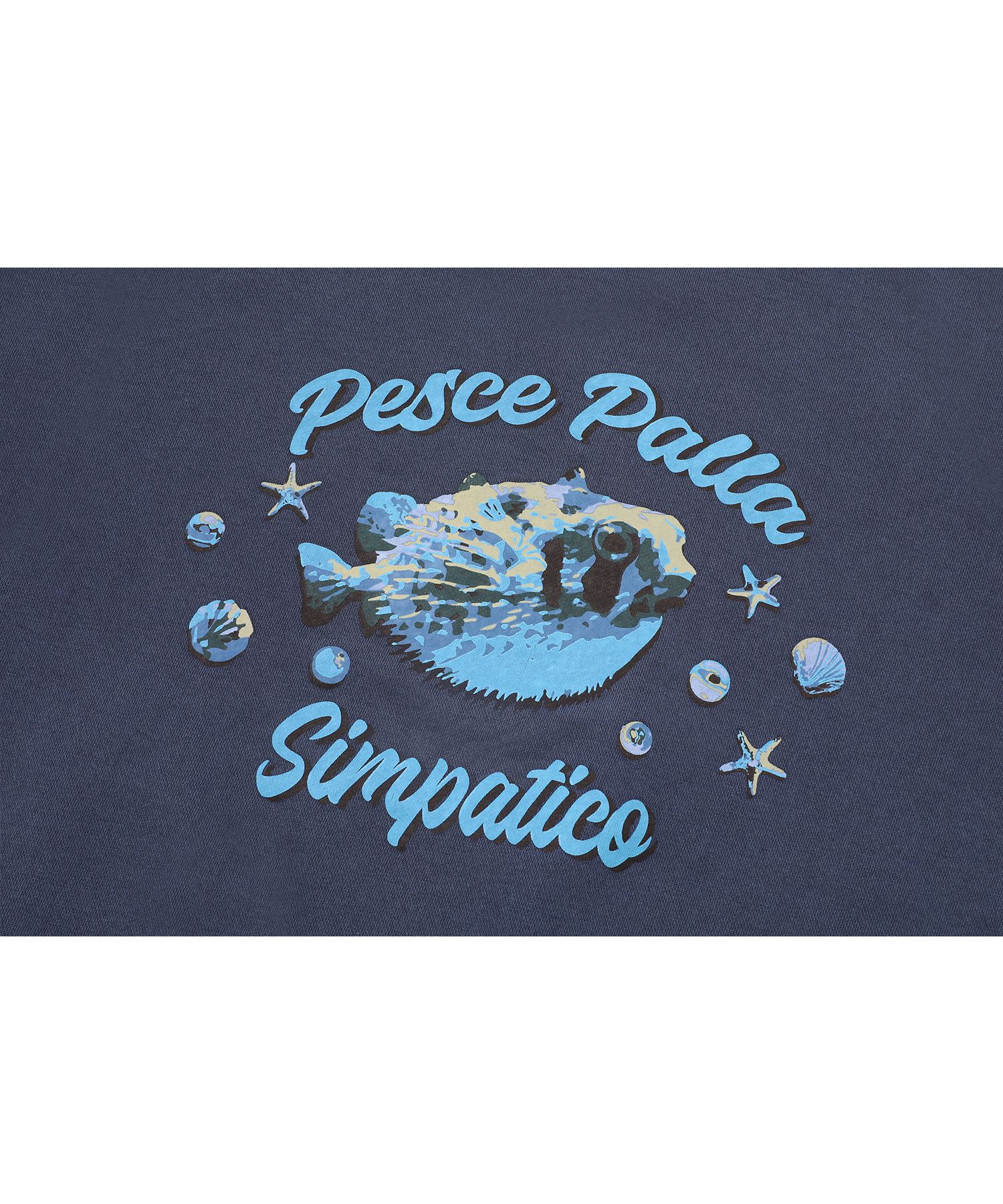 【CPGN STUDIO】24FW★ Blow Fish Pigment Sweatshirt MUSINSA | CPGN STUDIO Blow Fish Pigment Sweatshirt Dark Blue