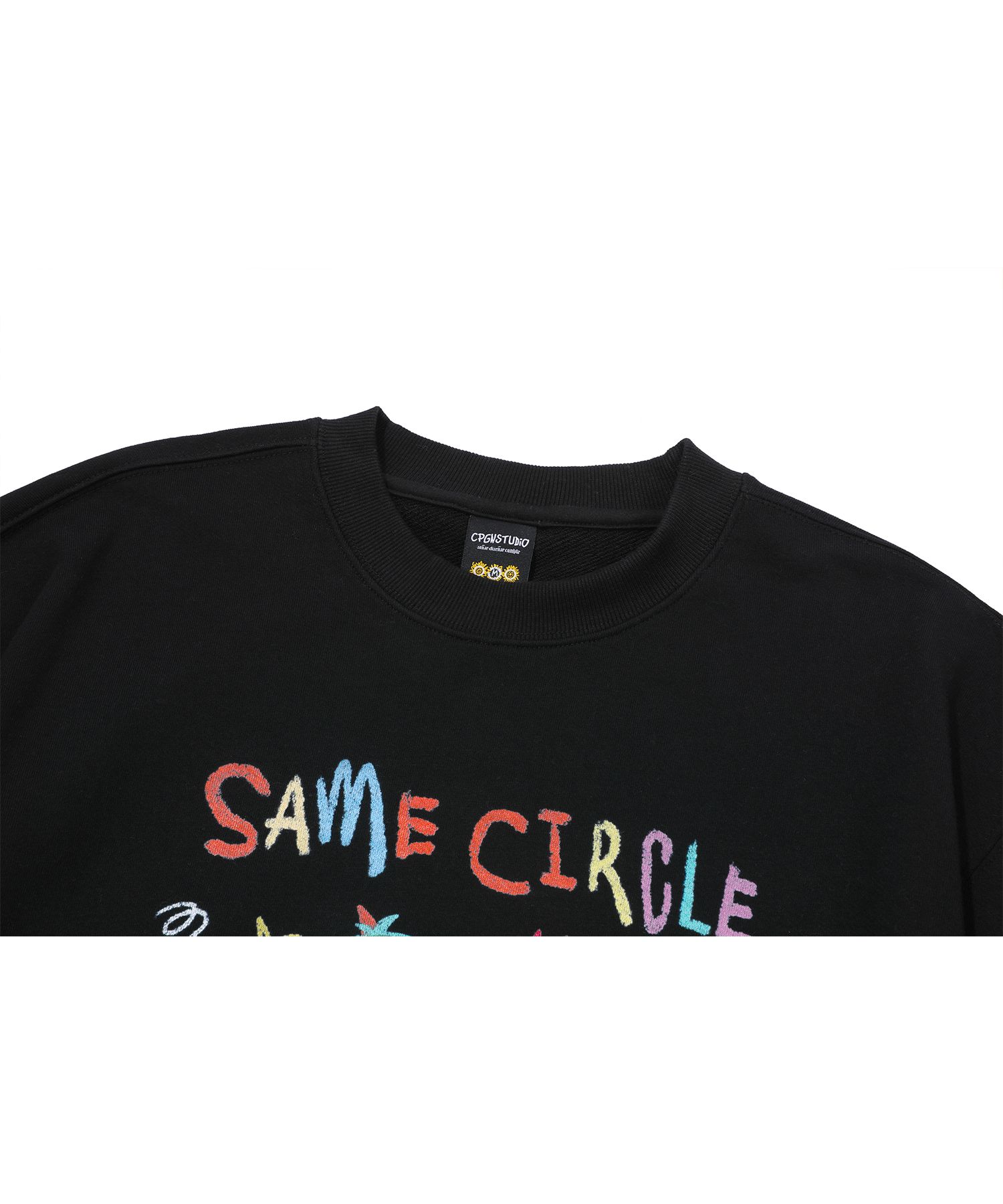 【CPGN STUDIO】24FW★ Crime Buddy Sweatshirt MUSINSA | CPGN STUDIO Crime Buddy Sweatshirt Black