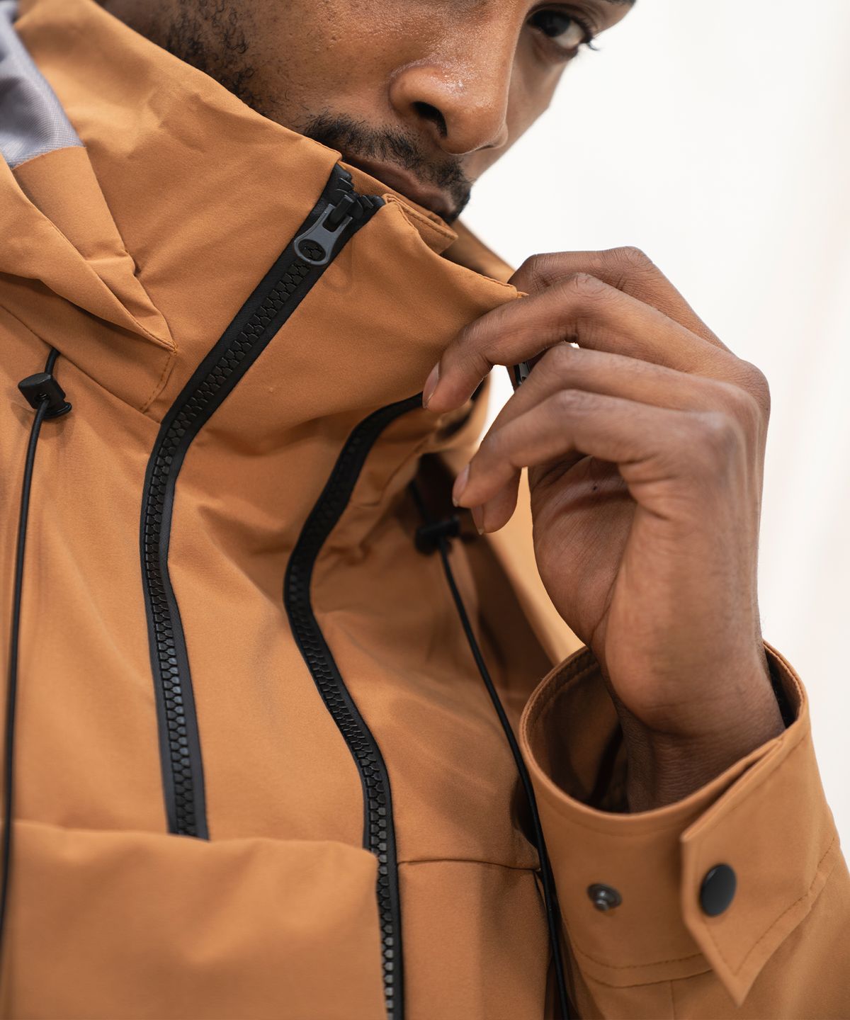 칼라파타르(KALAPATTHAR) 3 Layer Hard Shell Mid-Jacket - ORANGE