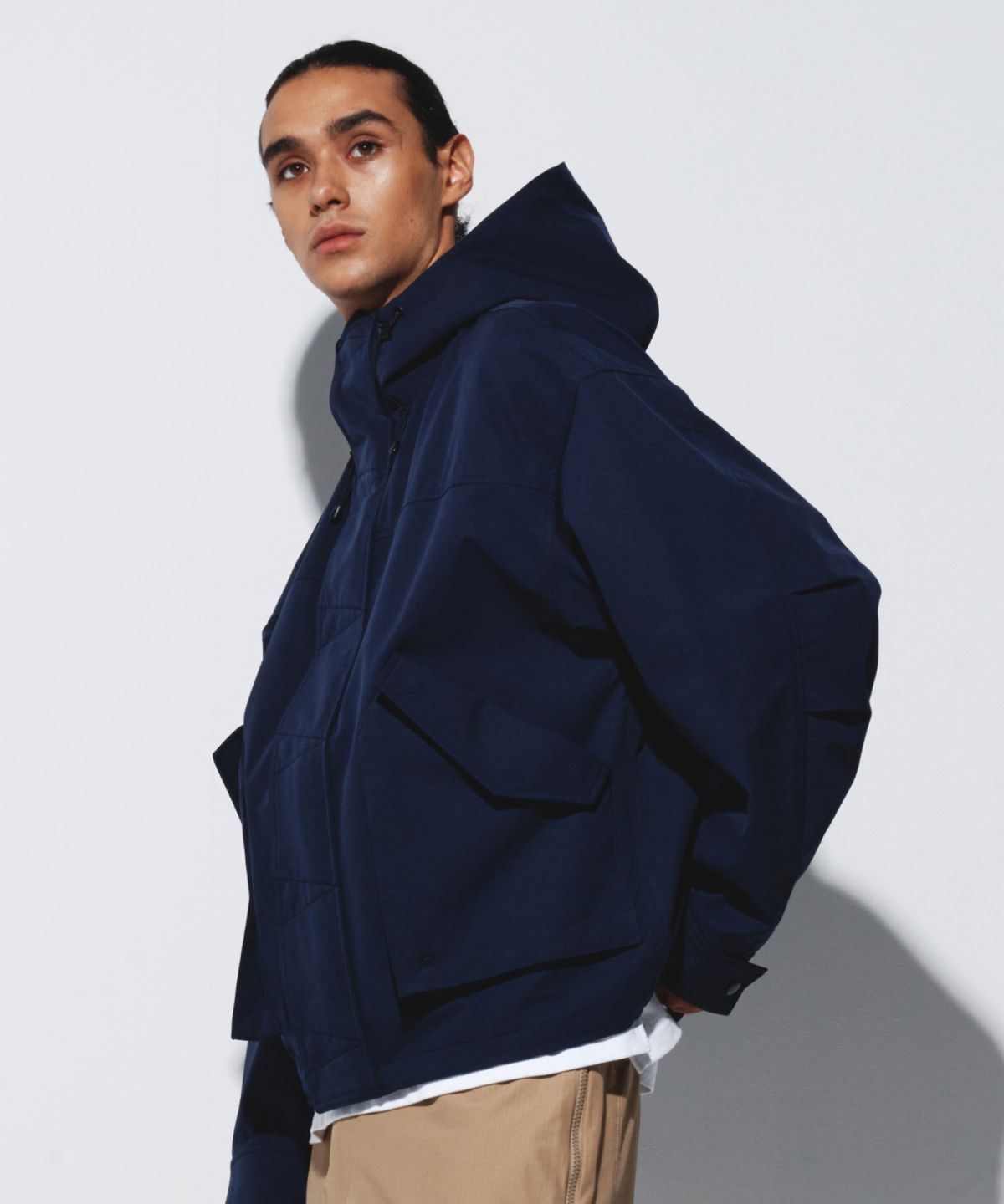 칼라파타르(KALAPATTHAR) 3 Layer Hard Shell Short-Jacket - NAVY