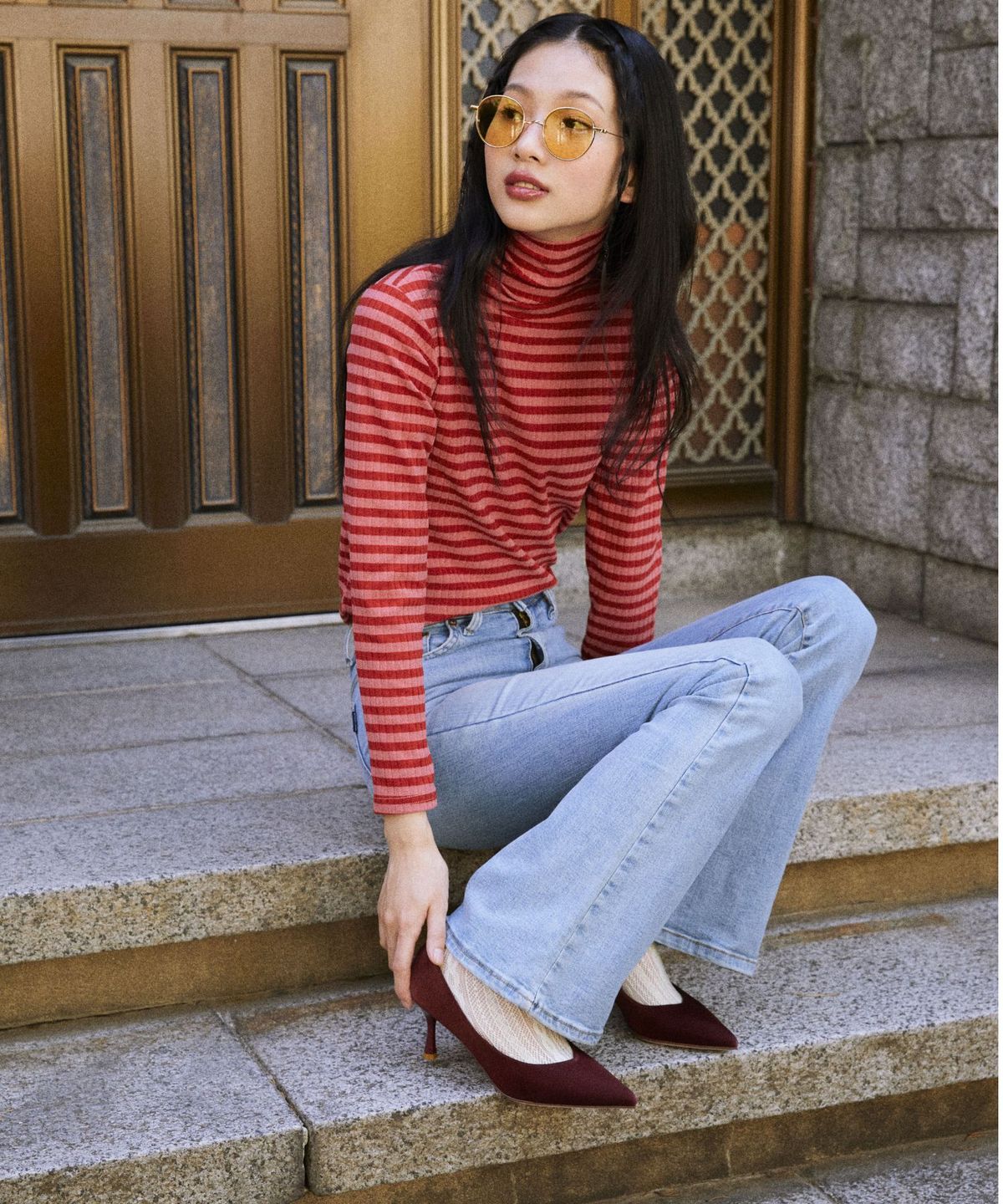 스퍼(SPUR) Jade 펌프스 힐 7cm -UA9005 (3color)