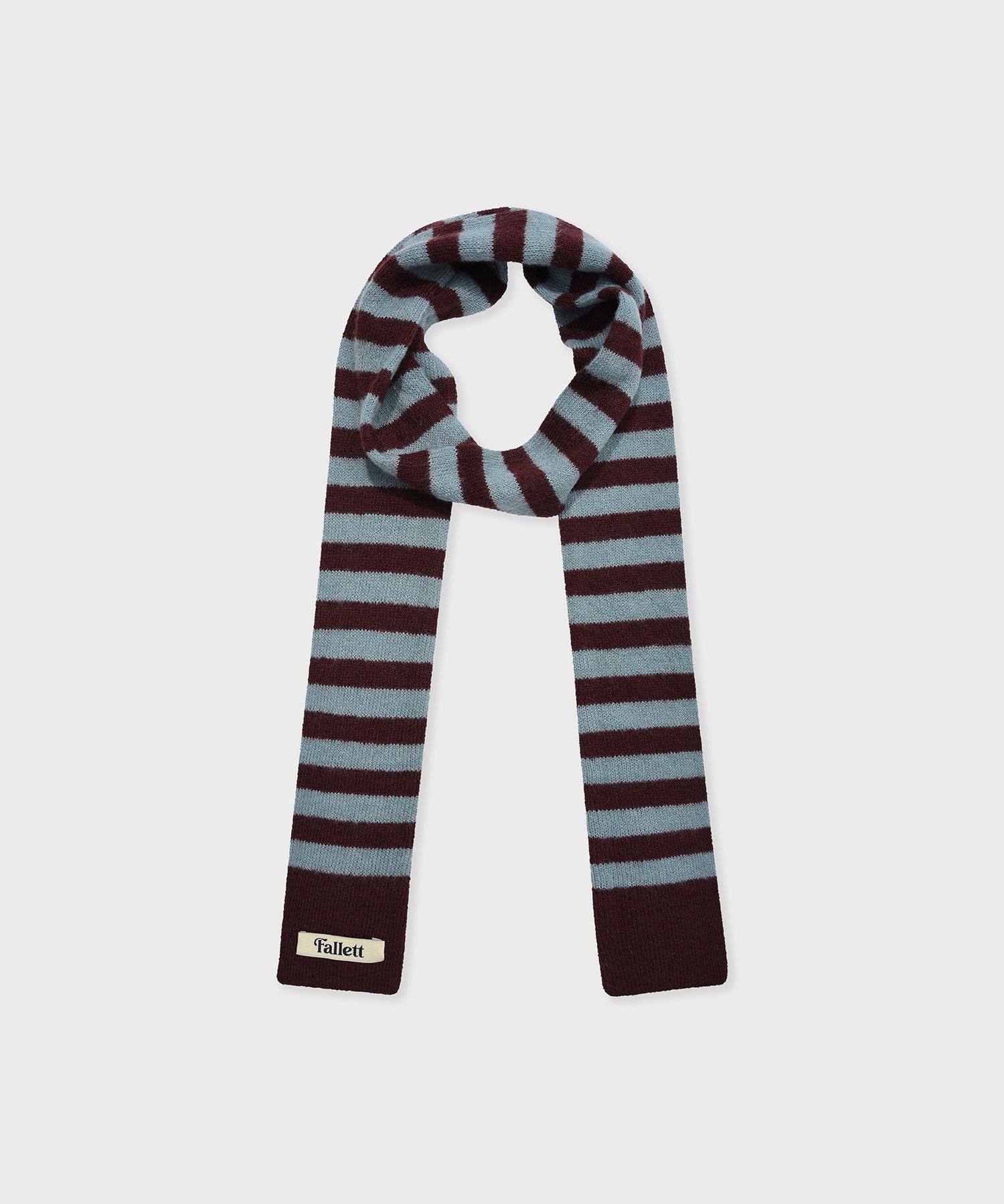 ◇Fallett◇ Skinny Stripe Muffler Blue MUSINSA | FALLETT Skinny Stripe Muffler Blue