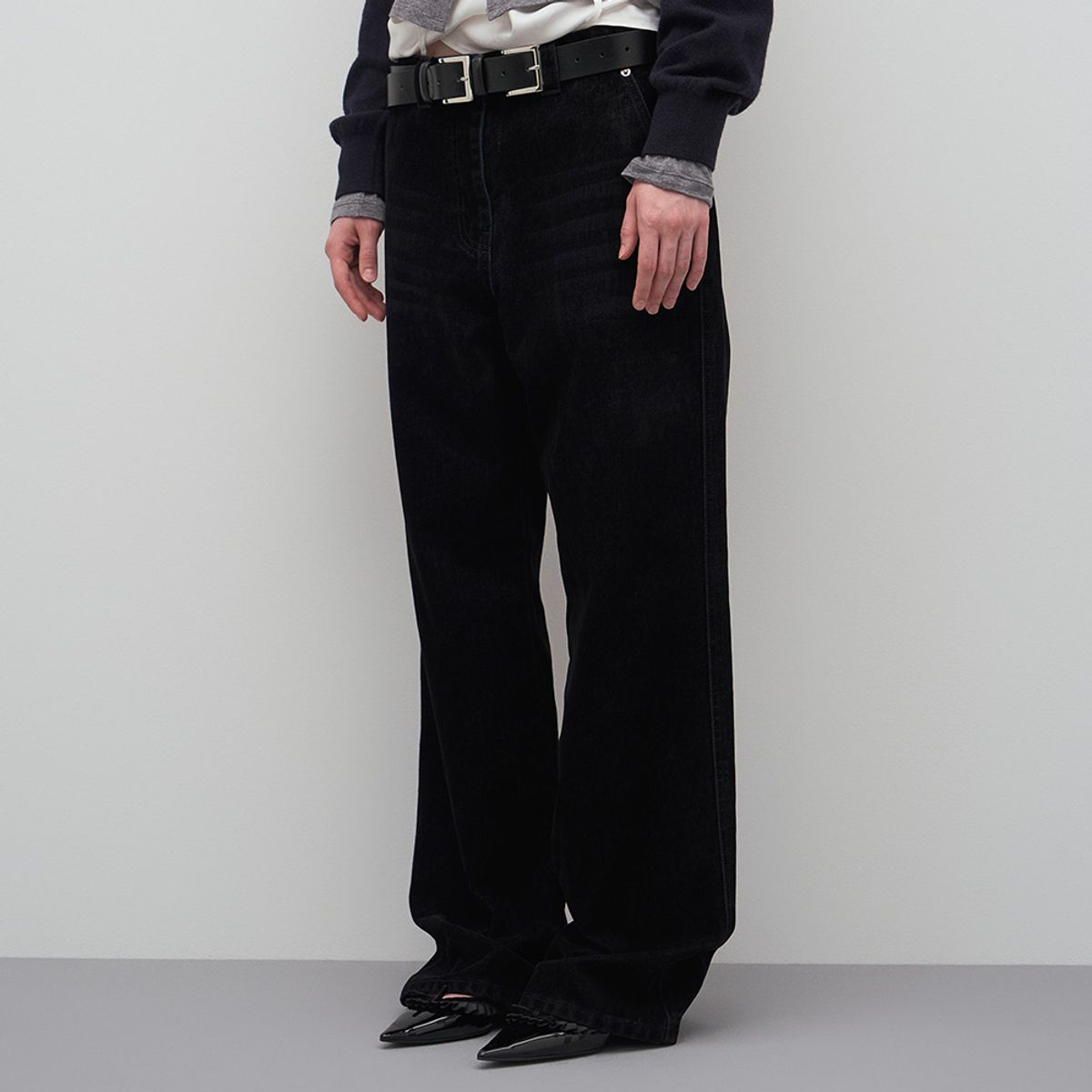 엘씨디씨티엠(LCDC™) VELVET SEMI-WIDE DENIM