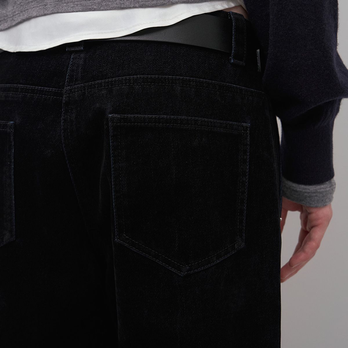 엘씨디씨티엠(LCDC™) VELVET SEMI-WIDE DENIM