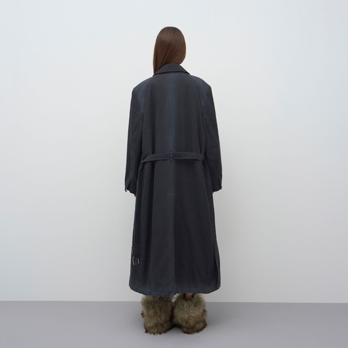 엘씨디씨티엠(LCDC™) SPRAY WASHED TRENCH PADDED COAT
