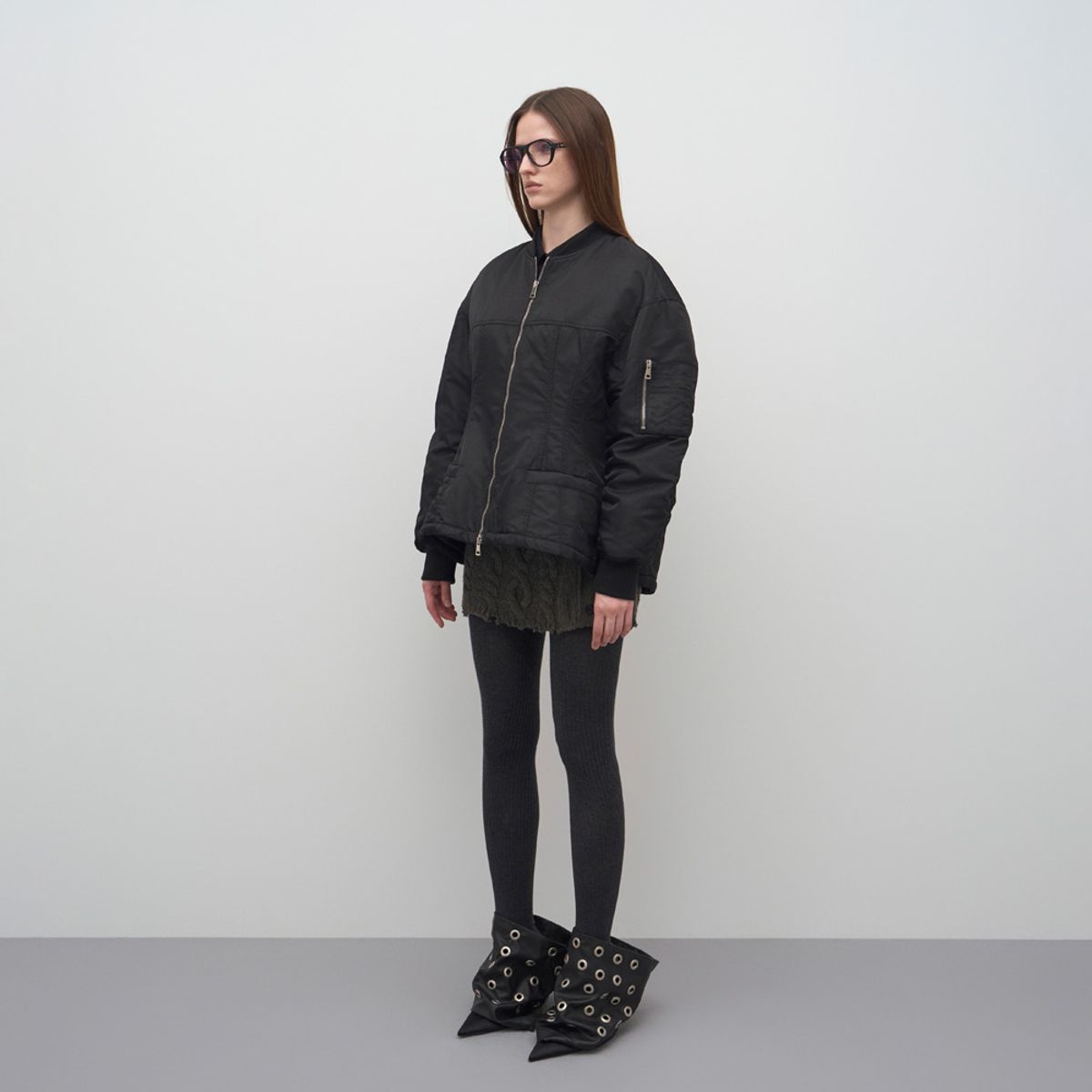 엘씨디씨티엠(LCDC™) HOUR GLASS BOMBER JACKET