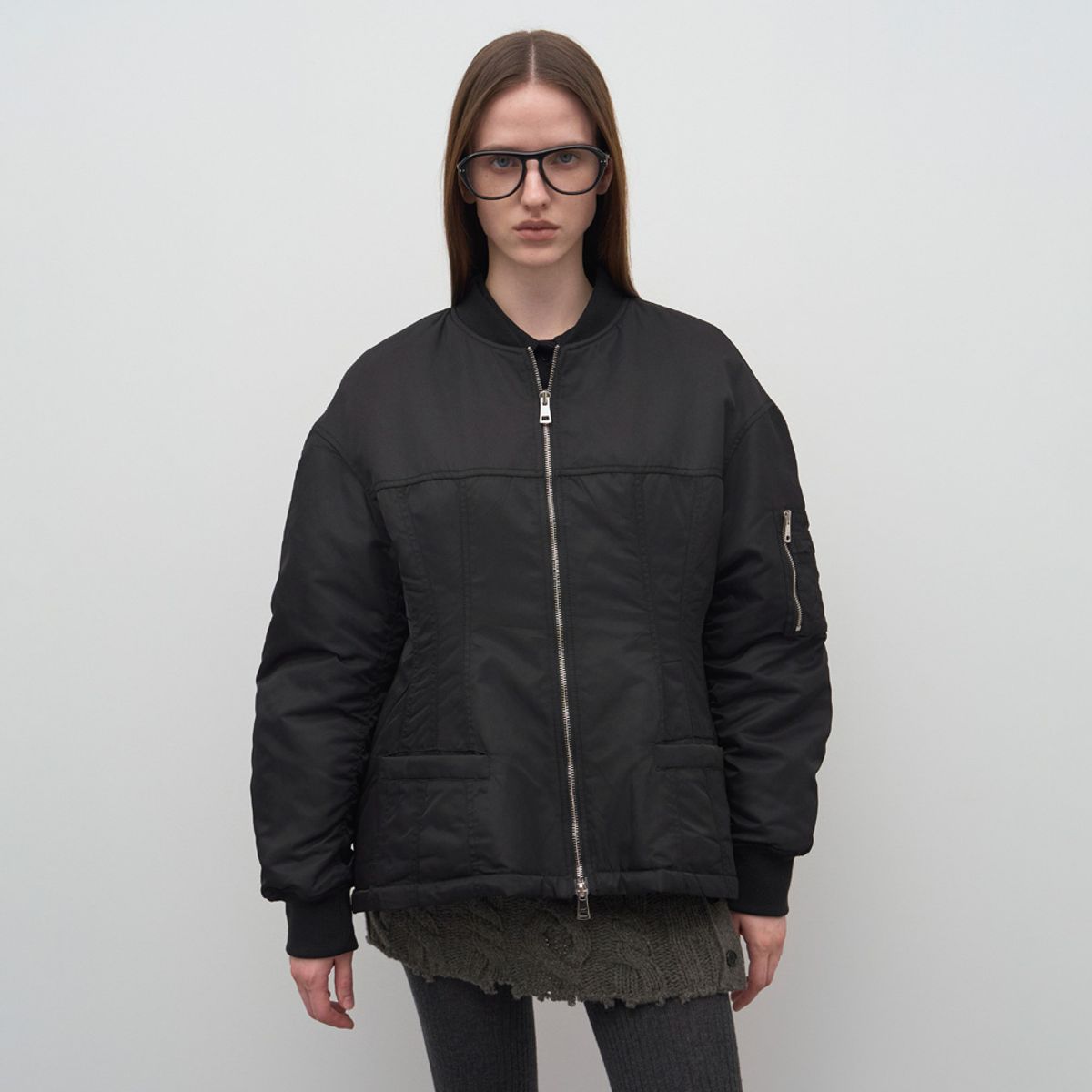 엘씨디씨티엠(LCDC™) HOUR GLASS BOMBER JACKET