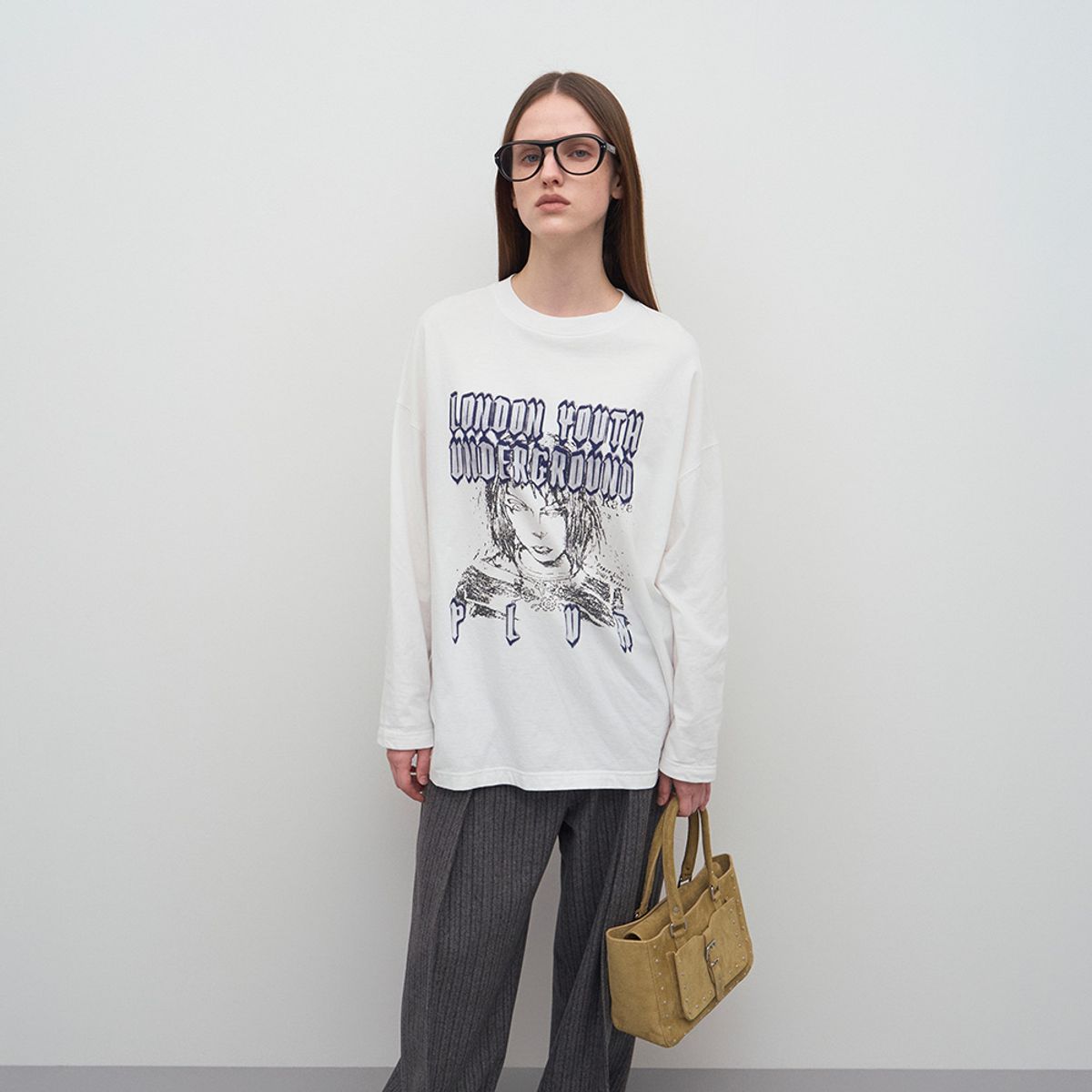 엘씨디씨티엠(LCDC™) SUEDE STUD TOTE BAG
