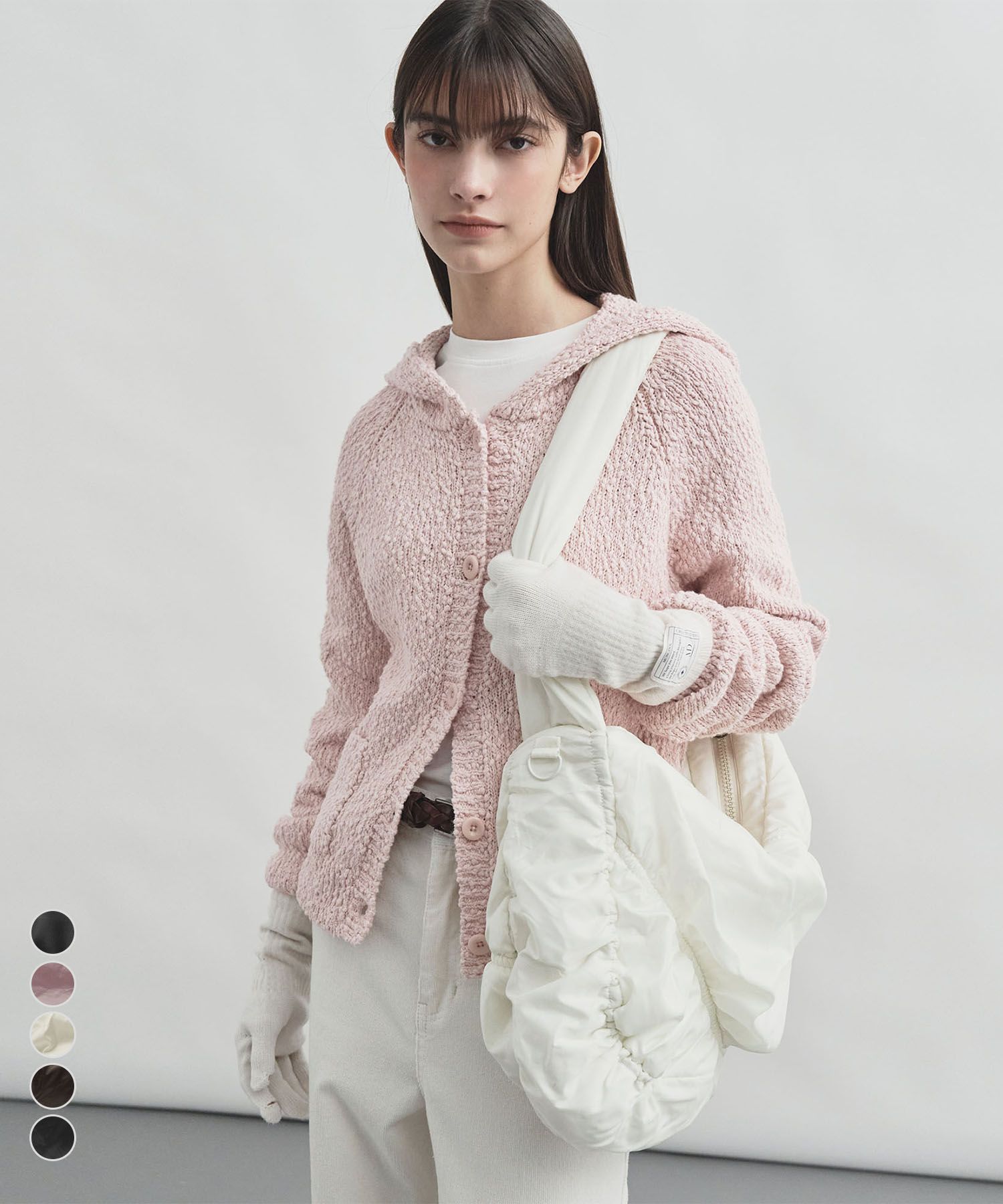ショルダーバッグ・ポシェット 5color shirring point padded big bag MDBG007 MUSINSA公式 | MONGDOL [5color] Shirring Point Padding Big