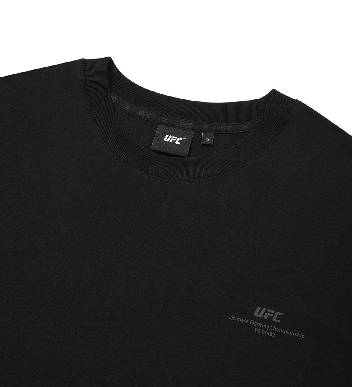 유에프씨 스포츠(UFC SPORT) UFC 소로나 릴렉스핏 긴팔 티셔츠 블랙 U2LSV3312BK