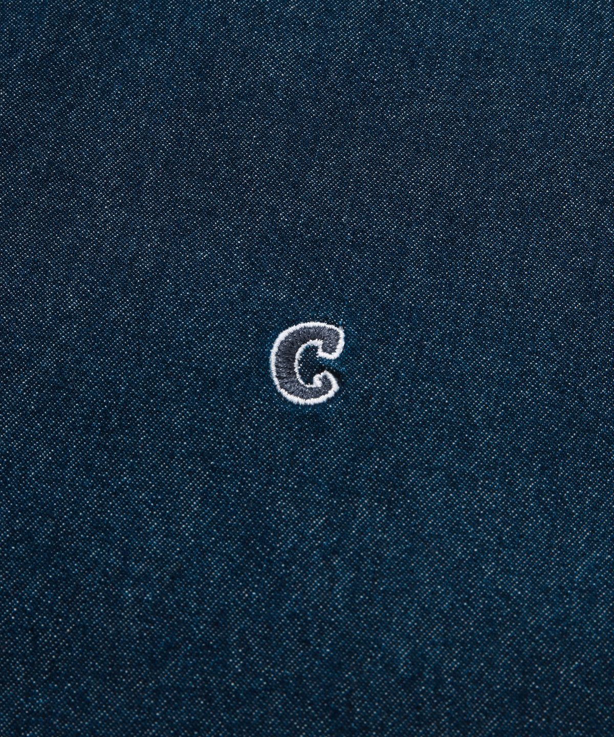 커버낫(COVERNAT) 세미 오버핏 워싱 데님 셔츠 인디고