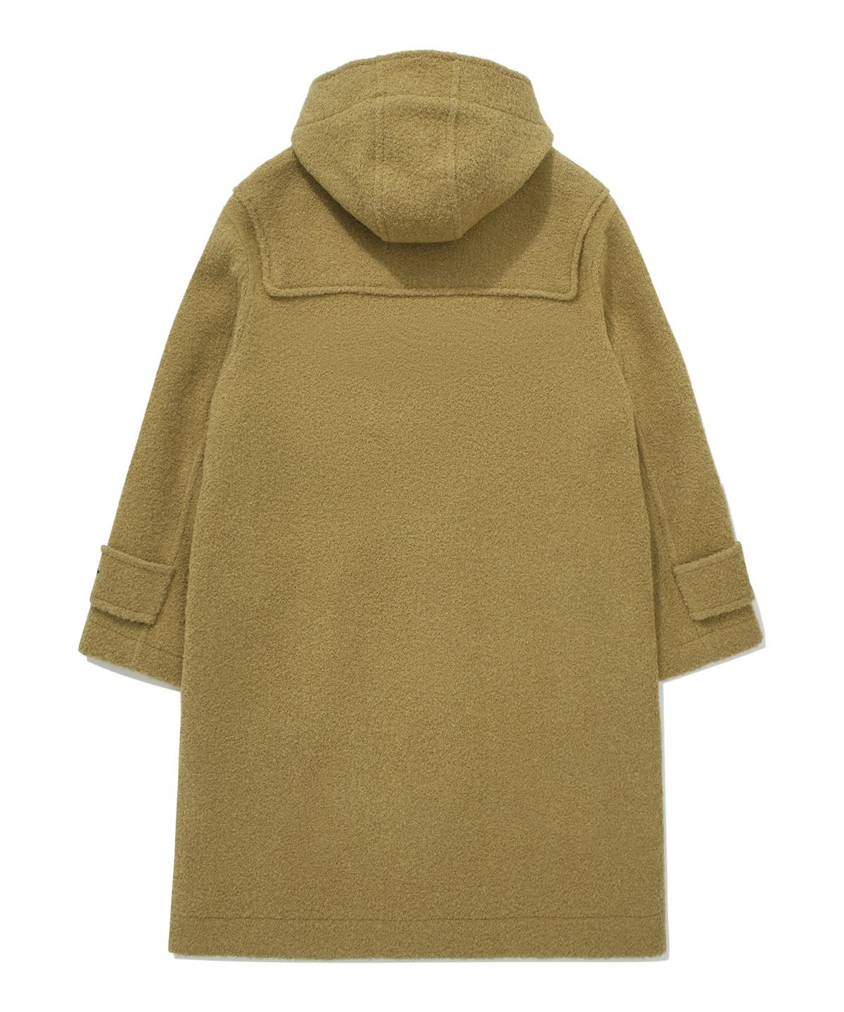 커버낫(COVERNAT) 부클 후드 더플 코트 베이지
