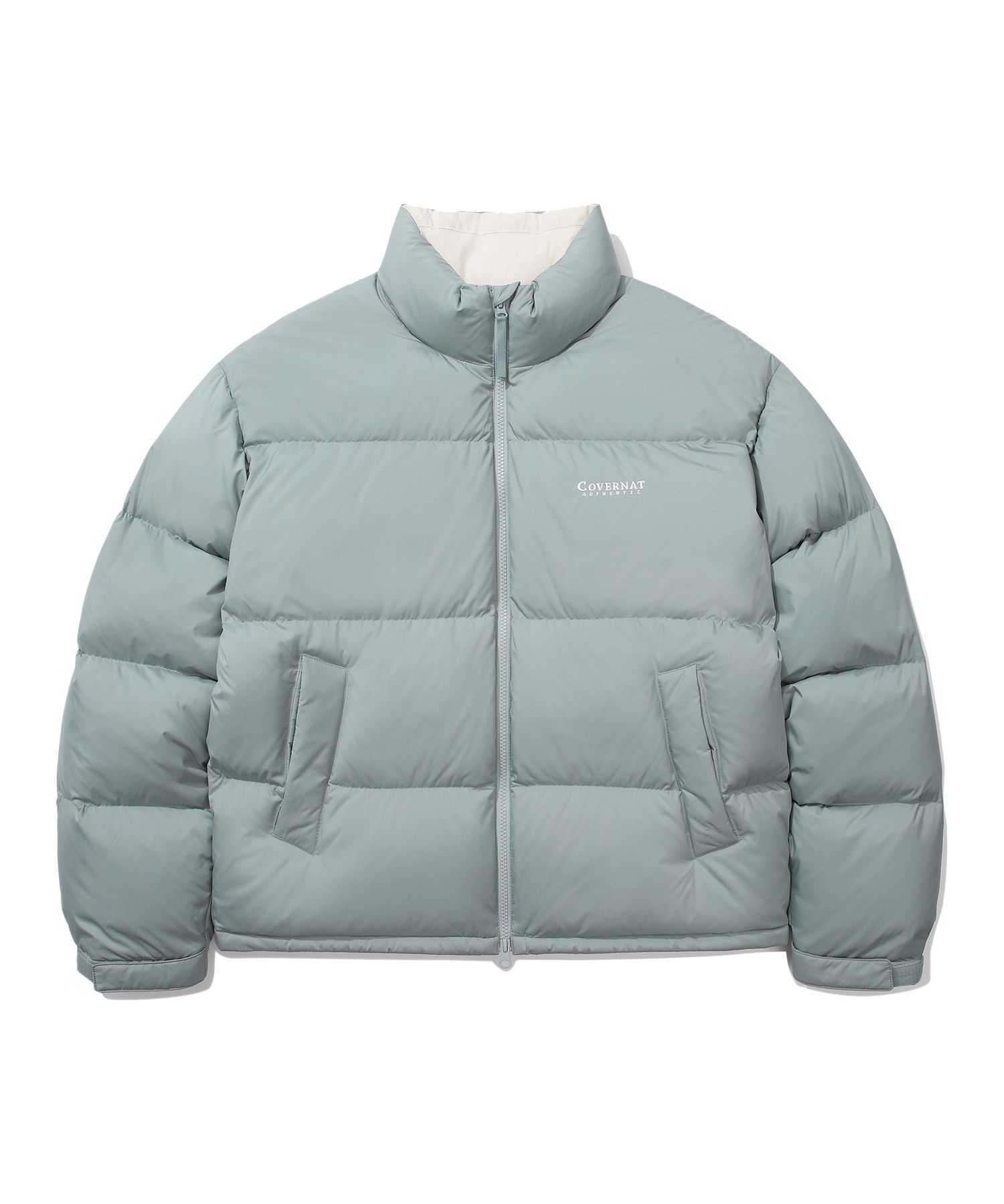 MUSINSA | COVERNAT 24FW RDS Civic Origin Short Puffer Sky Blue