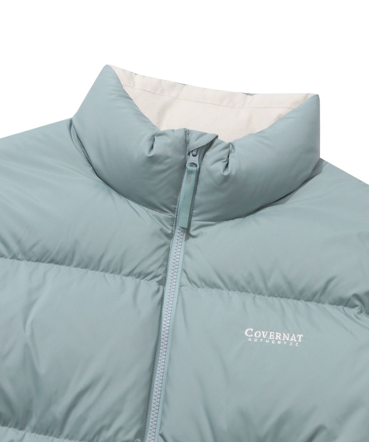 커버낫(COVERNAT) 24FW RDS 씨빅 오리진 숏 푸퍼 스카이블루