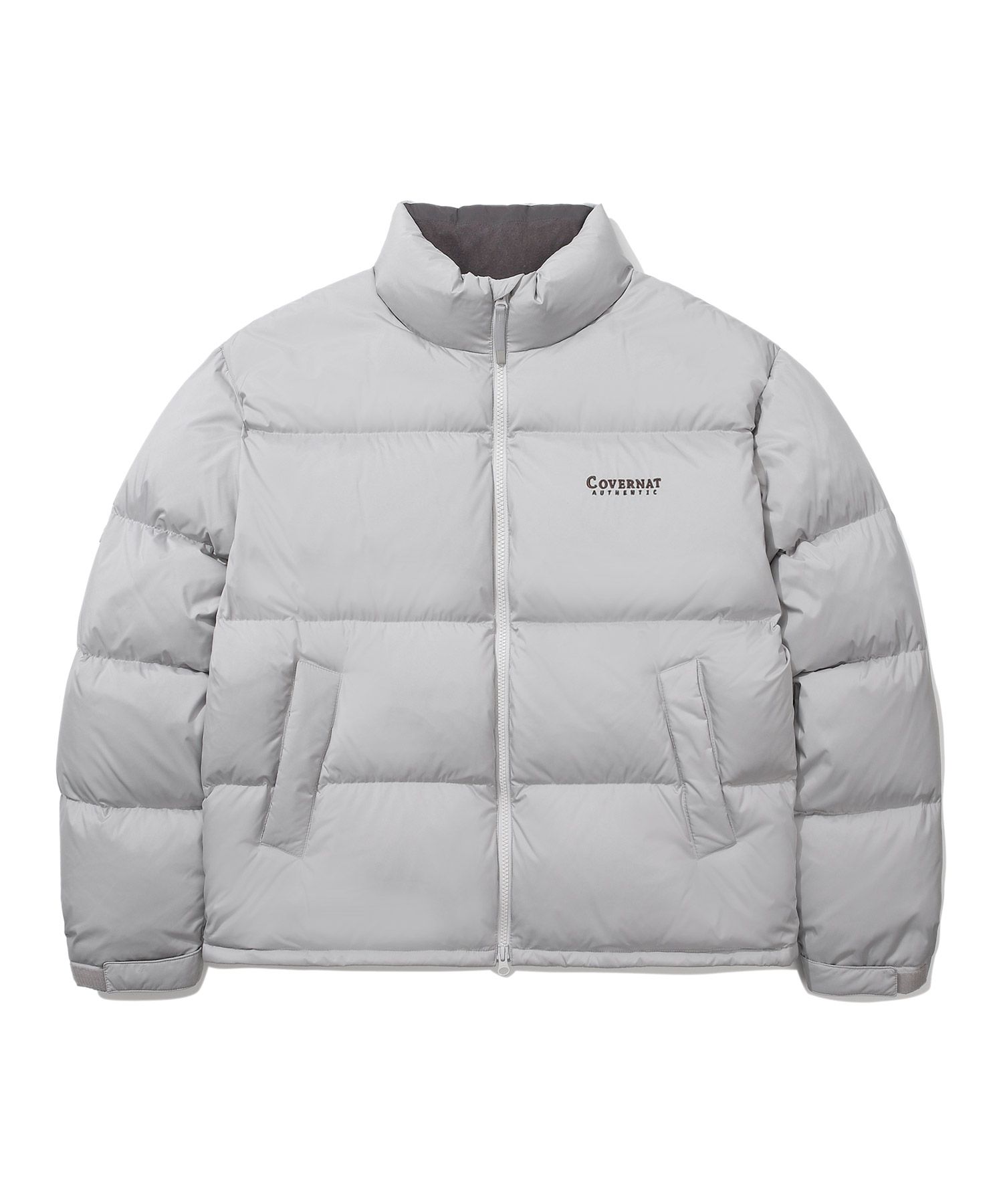 MUSINSA | COVERNAT 24FW RDS Civic Origin Short Puffer Light Grey