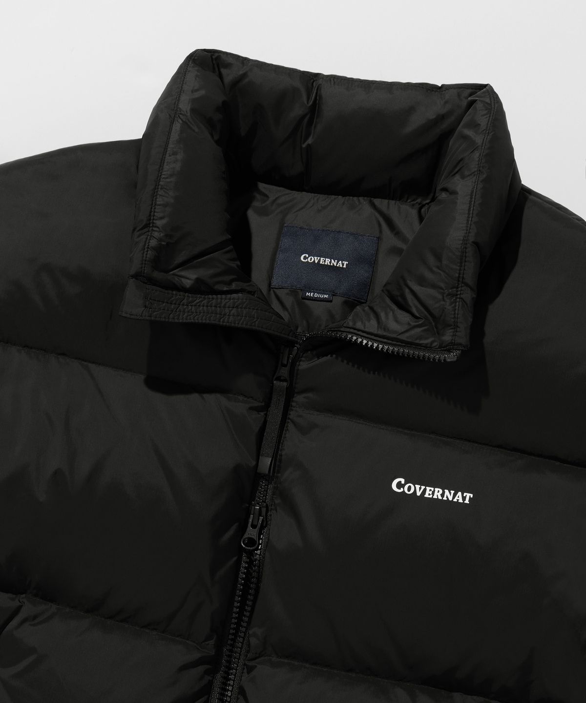 커버낫(COVERNAT) 24FW RDS 씨빅 오리진 숏 푸퍼 블랙