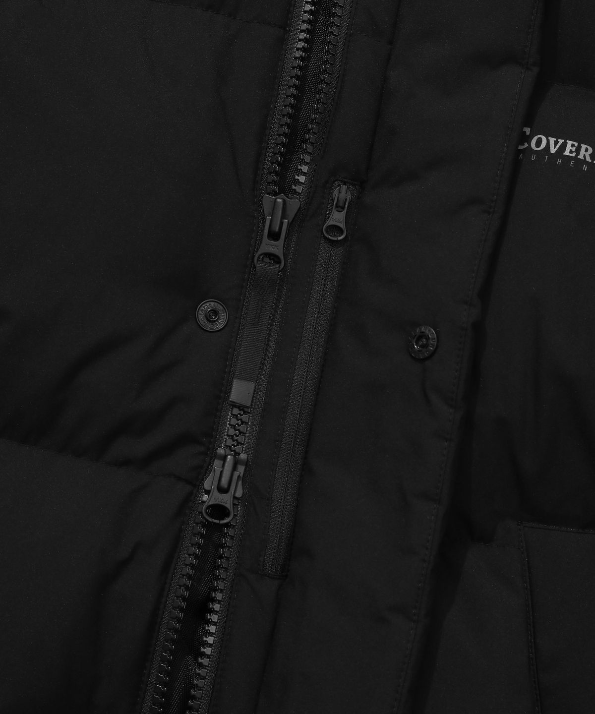 커버낫(COVERNAT) 24FW RDS 씨빅 롱 다운 블랙
