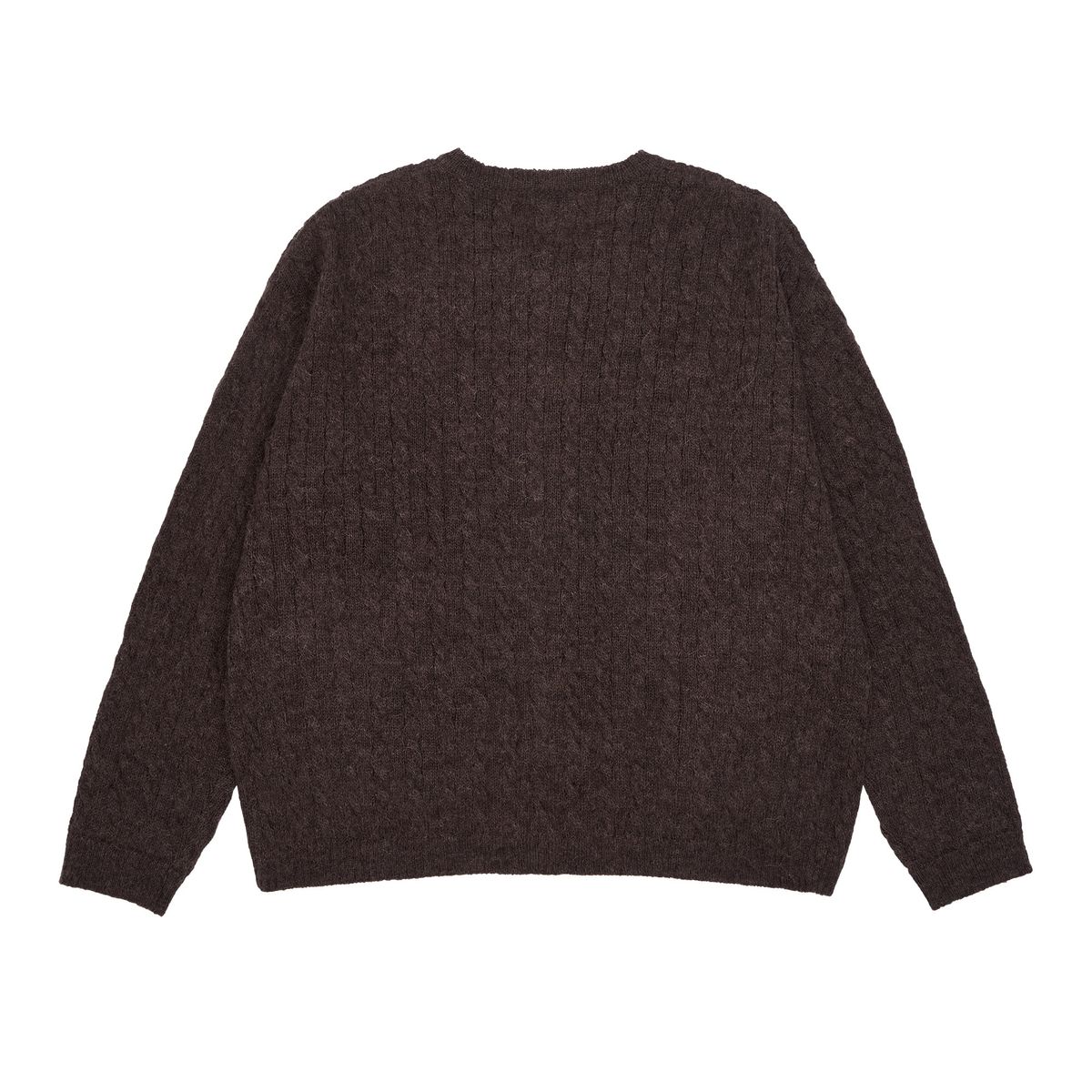 노쿨러스(NOSCOULEURS) SNOW BLOSSOM CARDIGAN BROWN