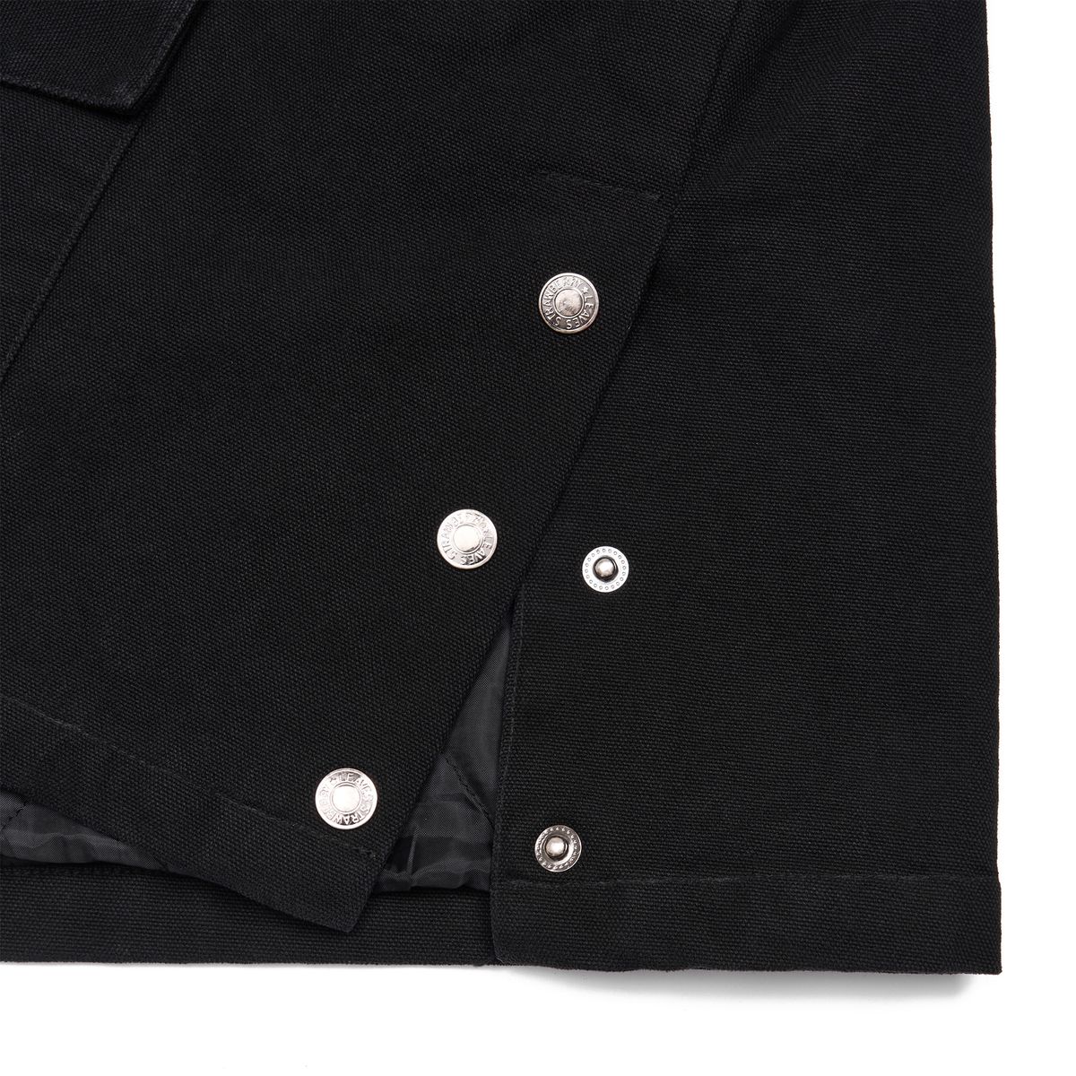 노쿨러스(NOSCOULEURS) STUD WORK COAT BLACK