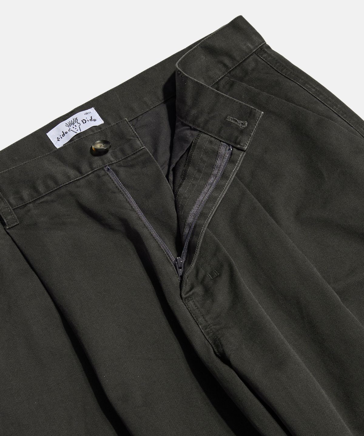 피도디도(FIDO DIDO) FD Cotton Pants Charcoal