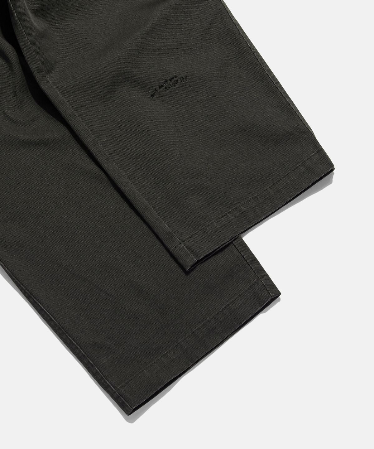 피도디도(FIDO DIDO) FD Cotton Pants Charcoal