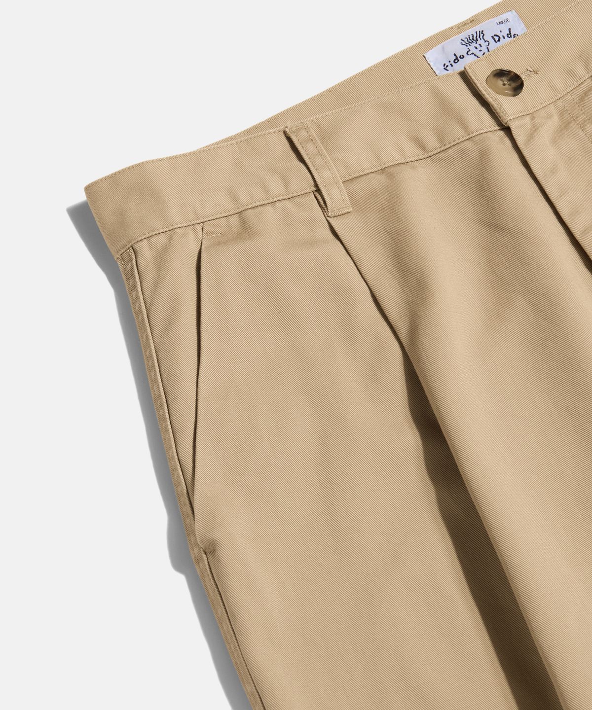 피도디도(FIDO DIDO) FD Cotton Pants Beige