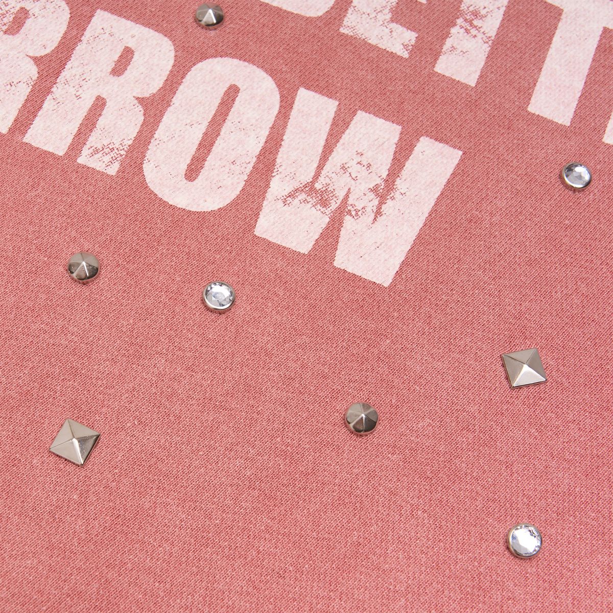 노쿨러스(NOSCOULEURS) BELIEVE STUD HOODIE PINK