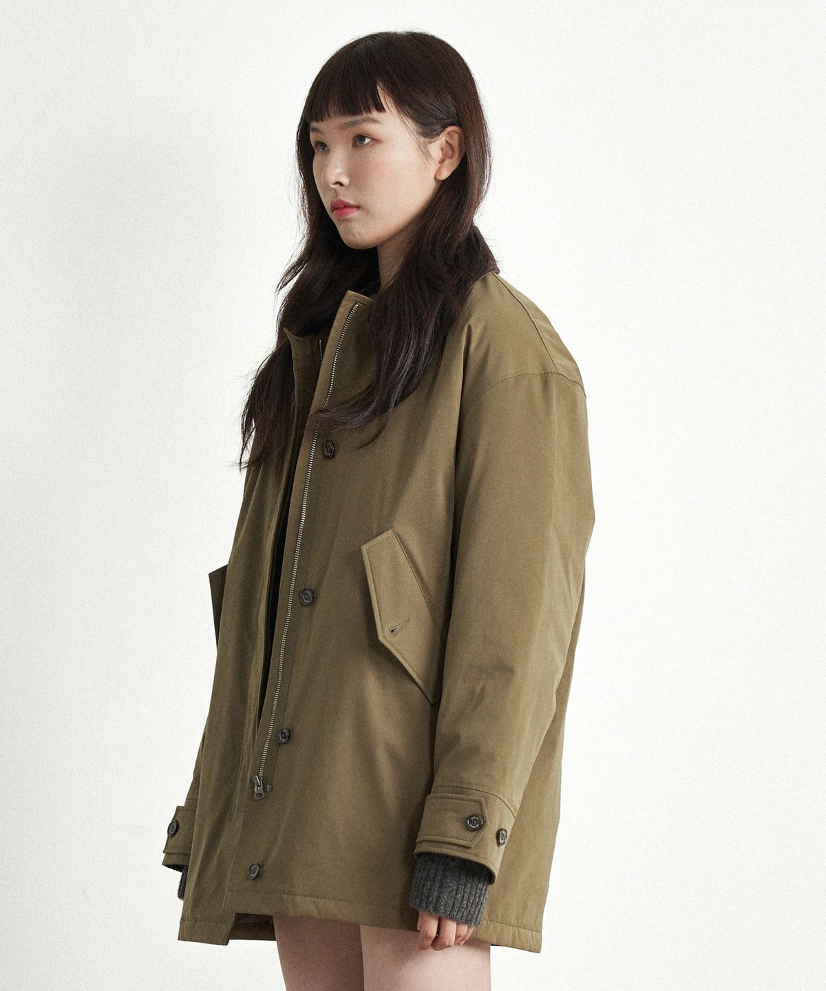 힐리먼트(HELEMENT) 여성 그레이스 패딩 코트 (BEIGE)