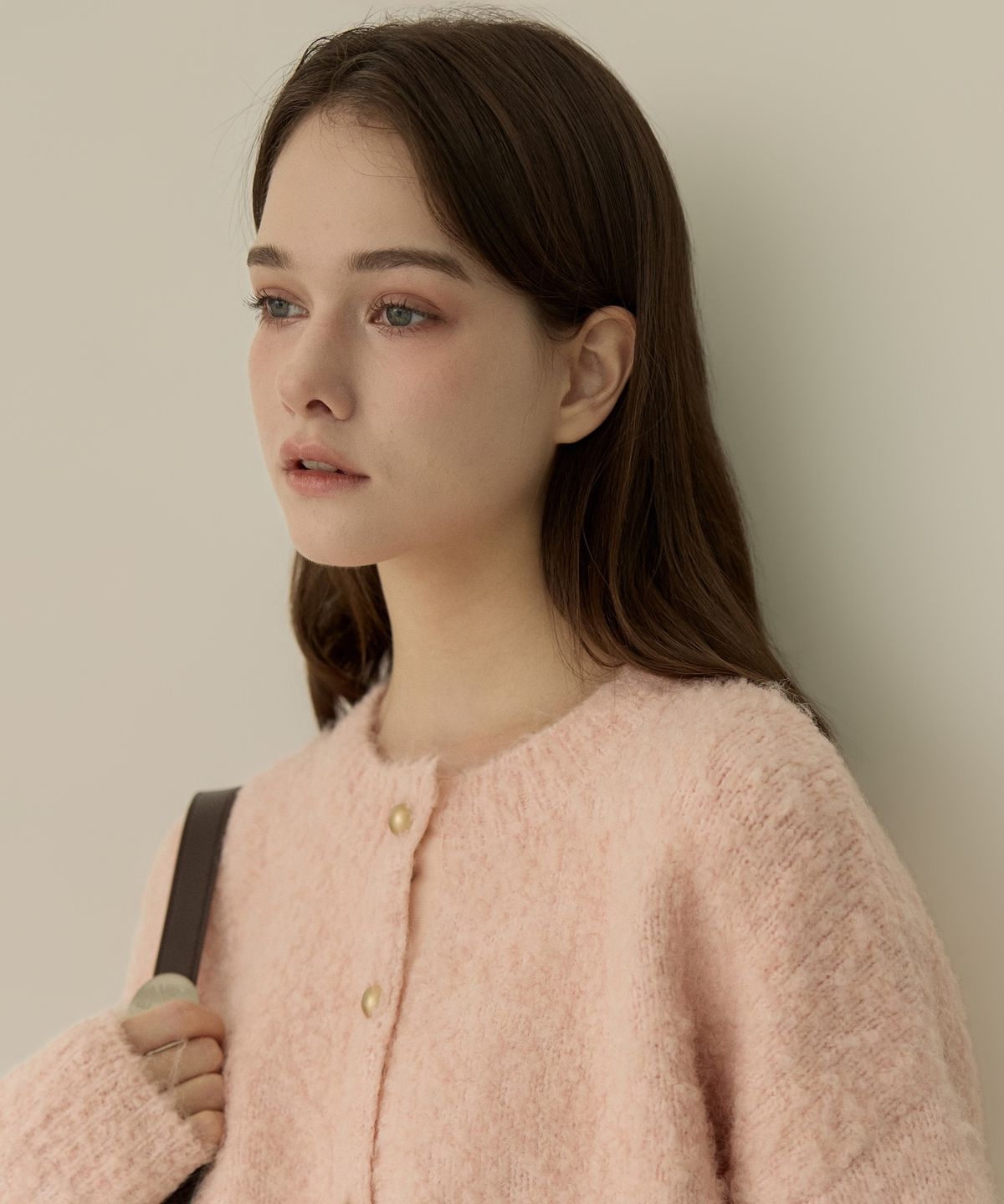 엘리오티(ELLIOTI) Boucle Knit Cardigan_2Color