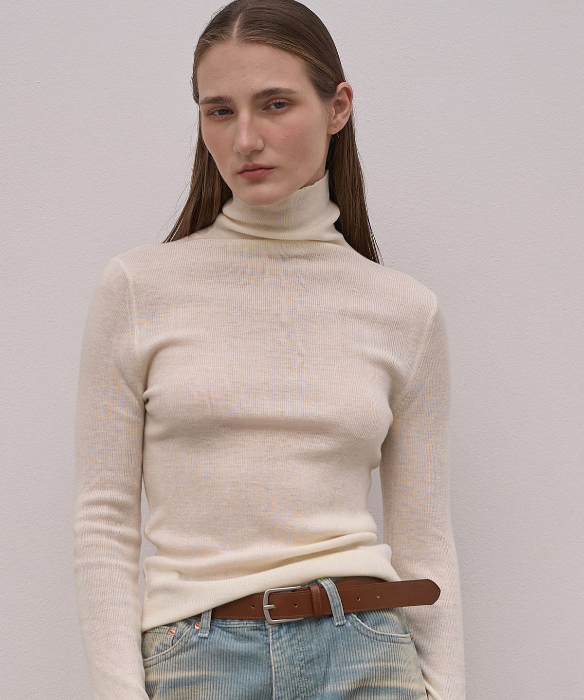 엘리오티(ELLIOTI) Turtle neck Knit Ts_5Color