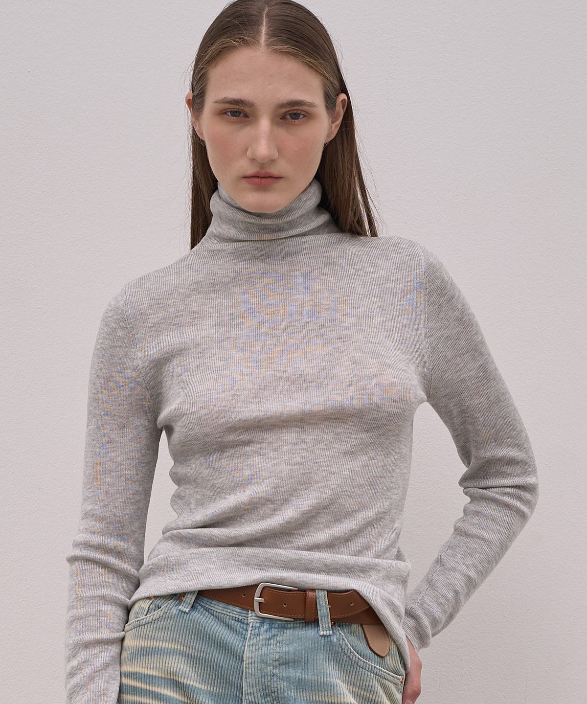 엘리오티(ELLIOTI) Turtle neck Knit Ts_5Color