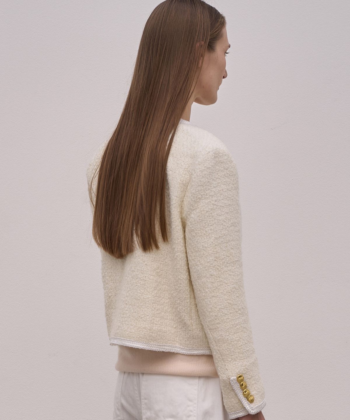 엘리오티(ELLIOTI) Wool Tweed Jacket_2Color