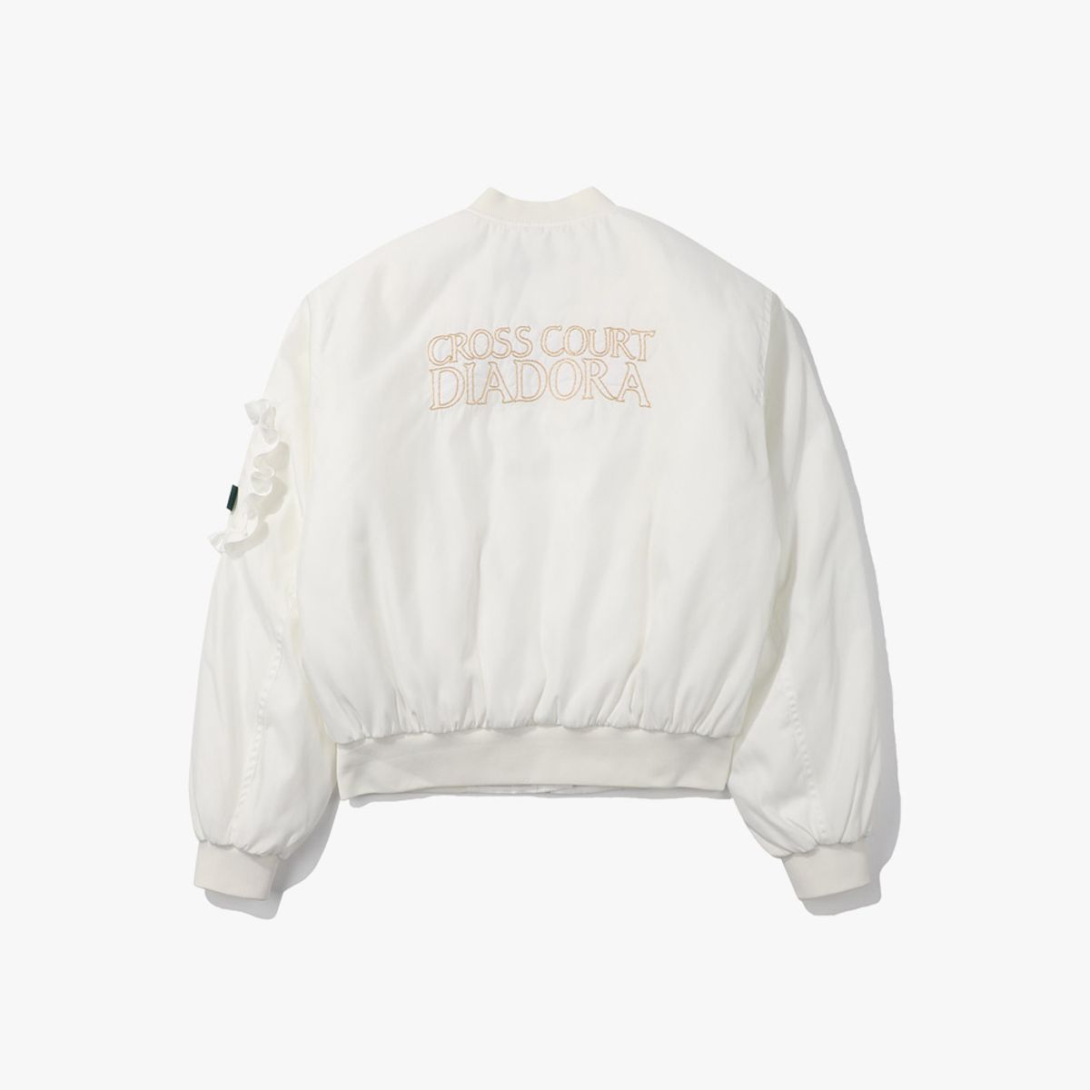 디아도라(diadora) 크로스코트 봄버자켓 우먼 OFF WHITE