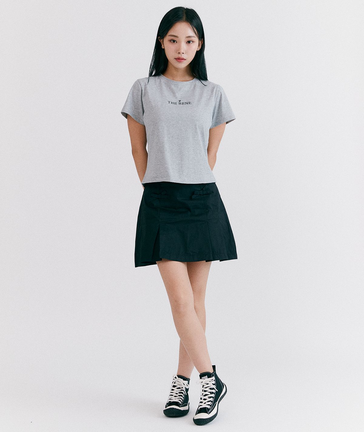 마이풋사이즈(MYFOOTSIZE) 오퍼스파이브 하이탑 [파이럿 블랙]