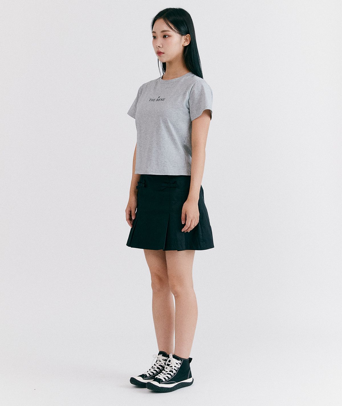 마이풋사이즈(MYFOOTSIZE) 오퍼스파이브 하이탑 [파이럿 블랙]