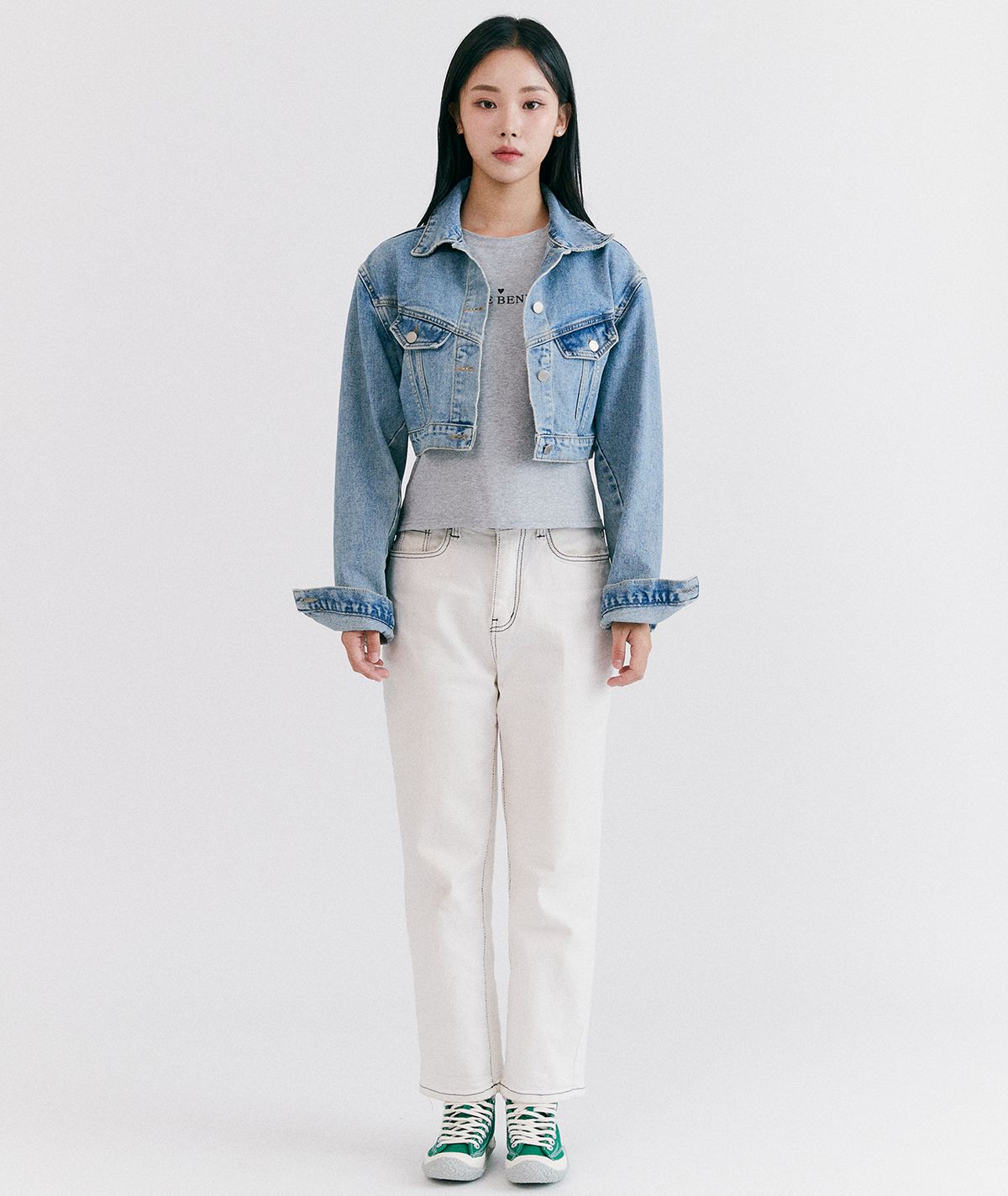 마이풋사이즈(MYFOOTSIZE) 오퍼스파이브 하이탑 [배이베리 그린]