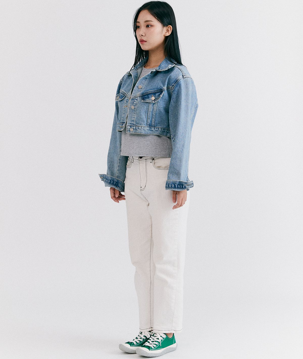 마이풋사이즈(MYFOOTSIZE) 오퍼스파이브 로우탑  [배이베리 그린]