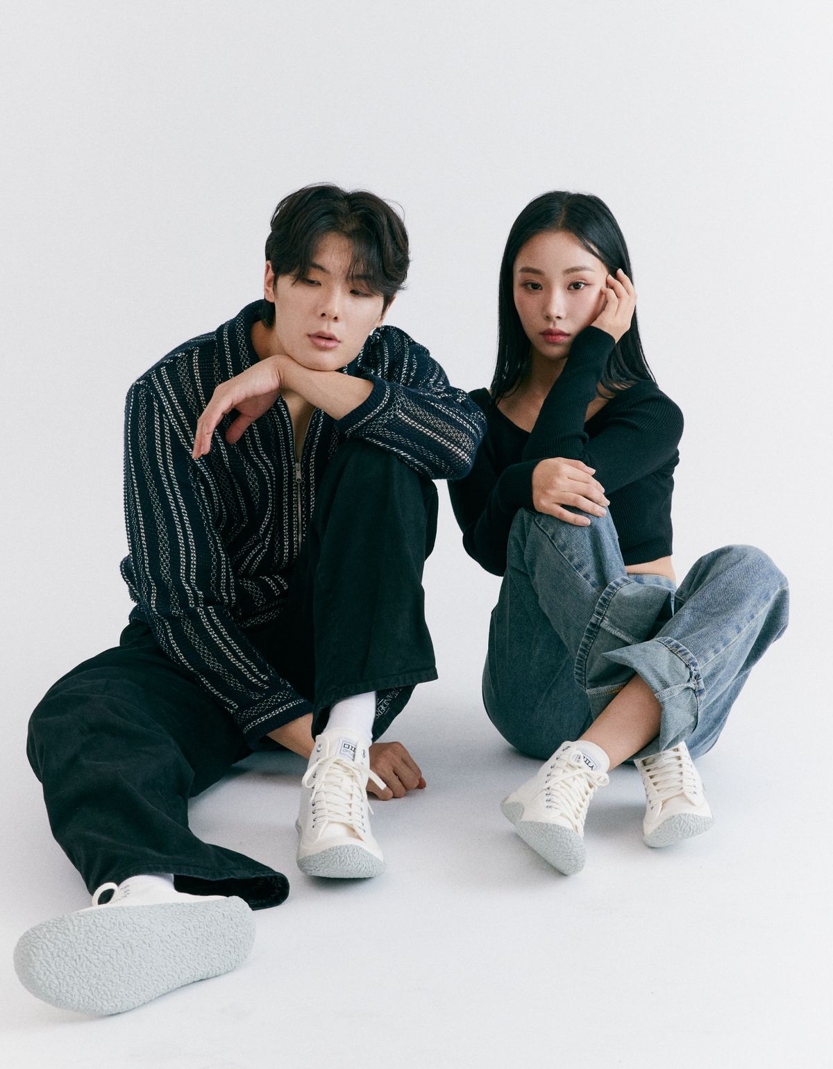마이풋사이즈(MYFOOTSIZE) 오퍼스파이브 하이탑 [오프 화이트]