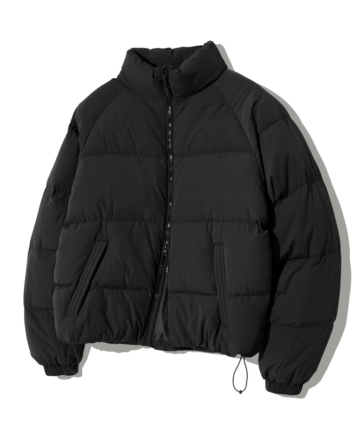 misamisa　ダウンジャケット MUSINSA公式 | FILLUMINATE グロッシーレザーダウンジャケット-マット